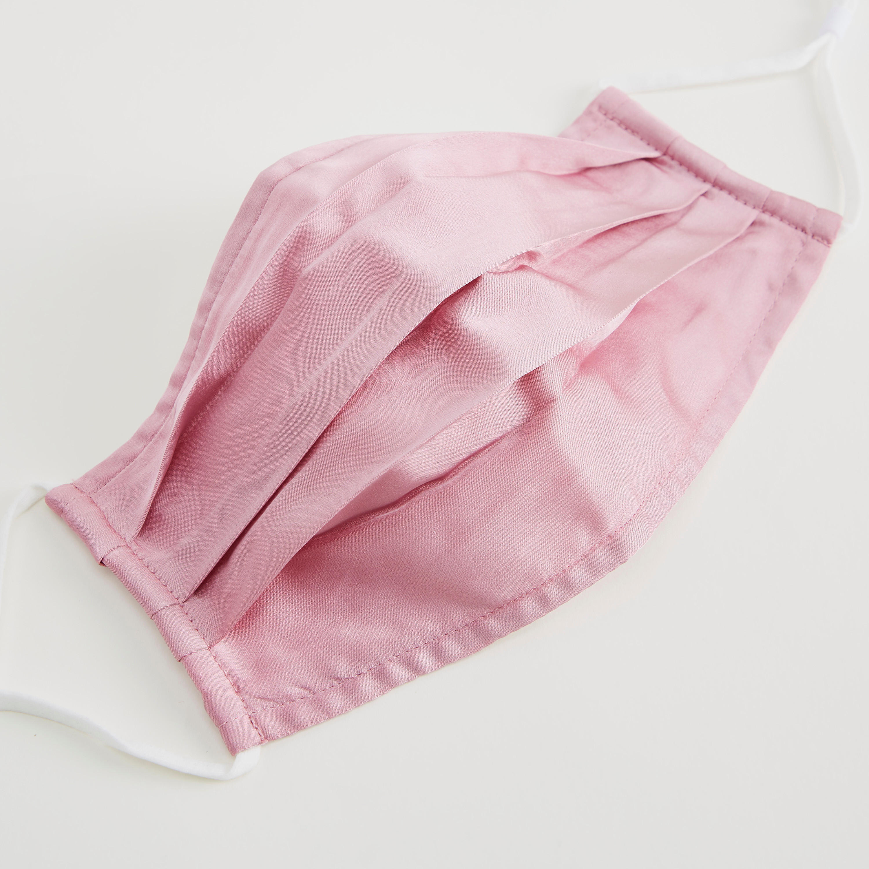 Pleated Reusable Mask with Adjustable Straps-women-clothingaccessories-fashionmasks-image-2