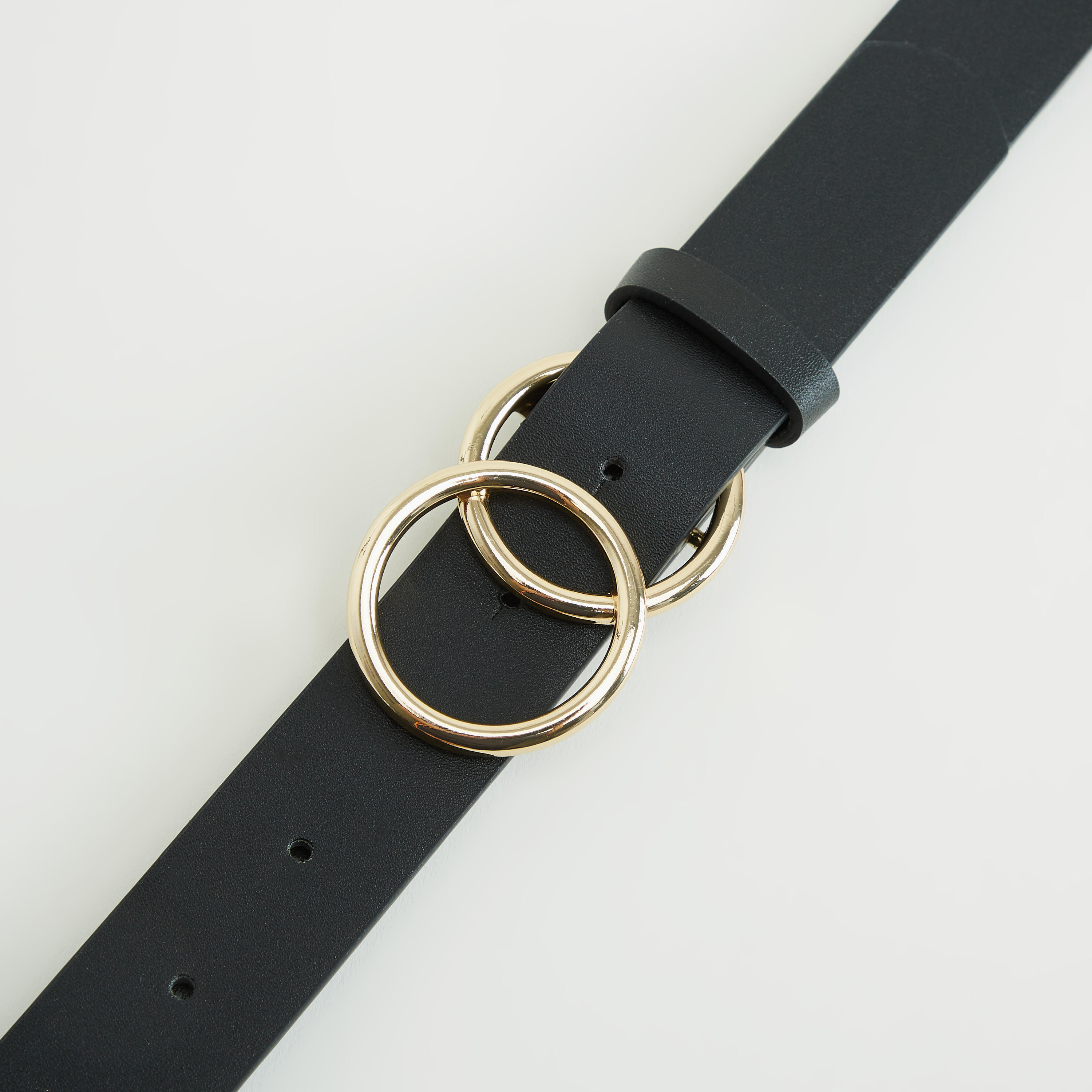 حزام سادة بإبزيم بدبوس مزدوج على شكل حلقة O-women-clothingaccessories-belts-image-3