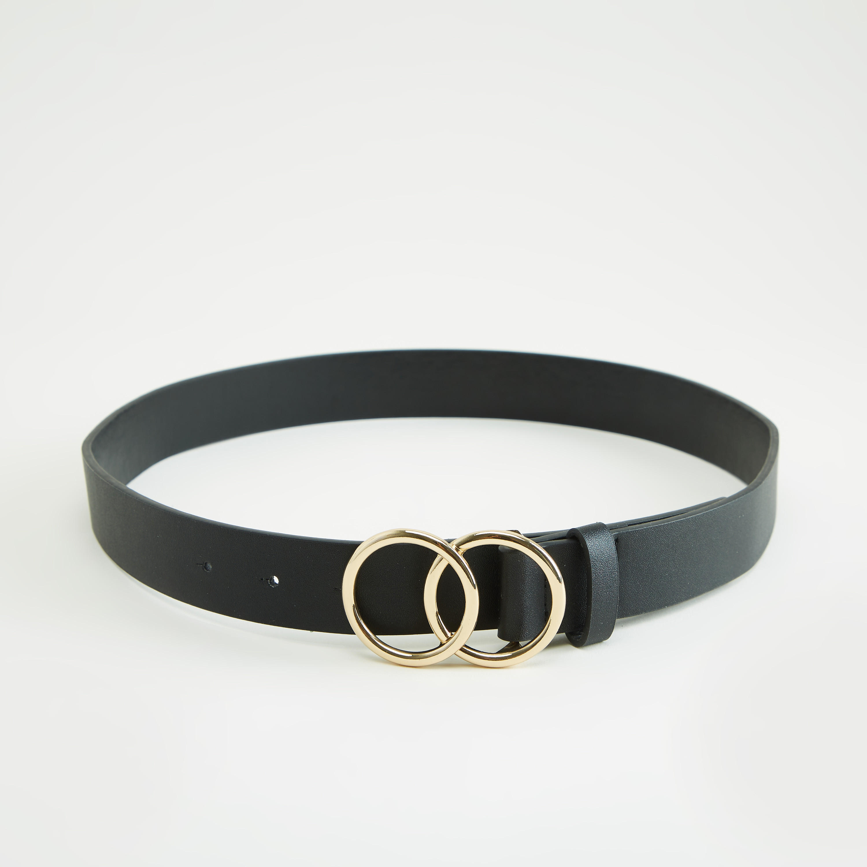 حزام سادة بإبزيم بدبوس مزدوج على شكل حلقة O-women-clothingaccessories-belts-image-2