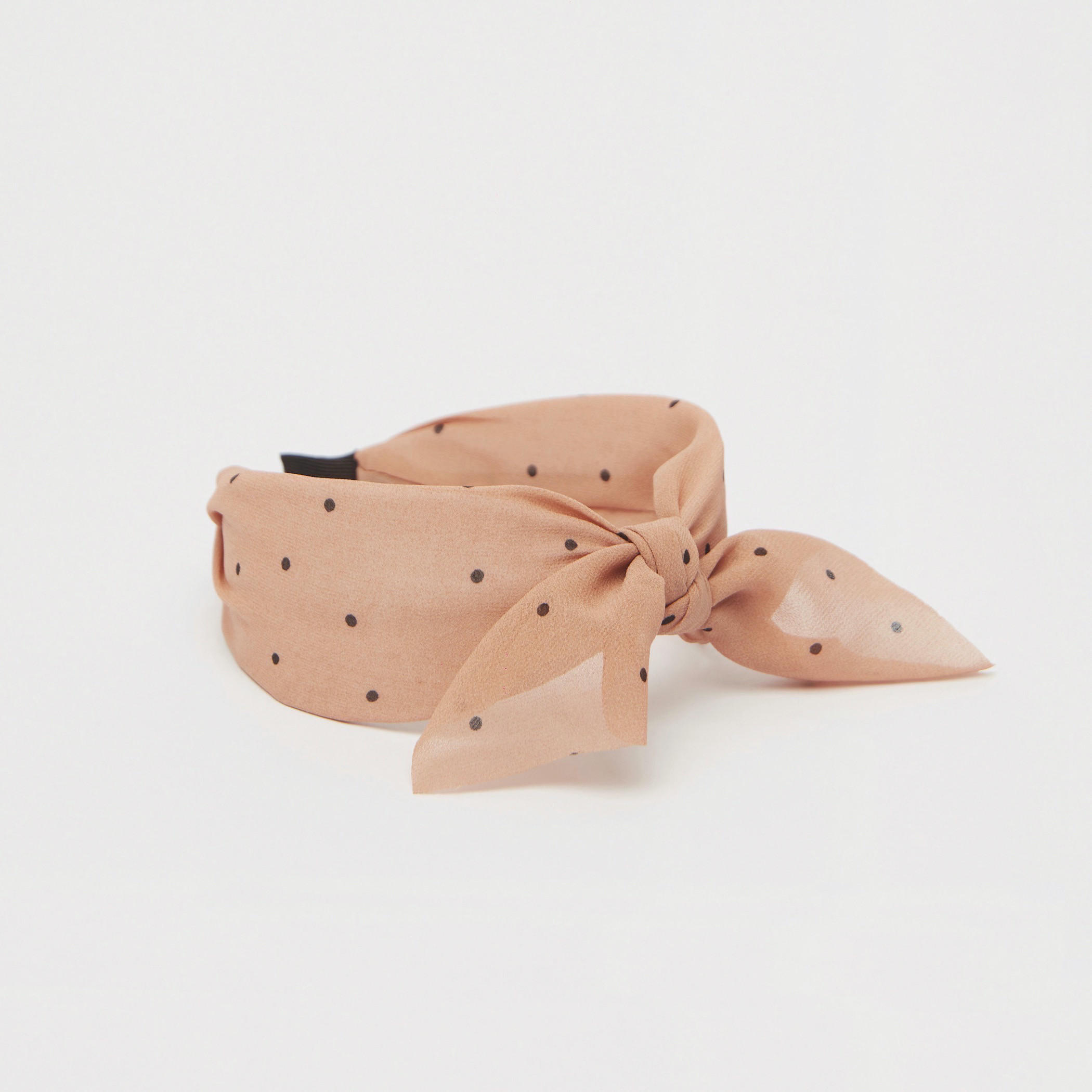 Gloo Printed Hairband with Bow Accent-women-hairaccessories-image-1