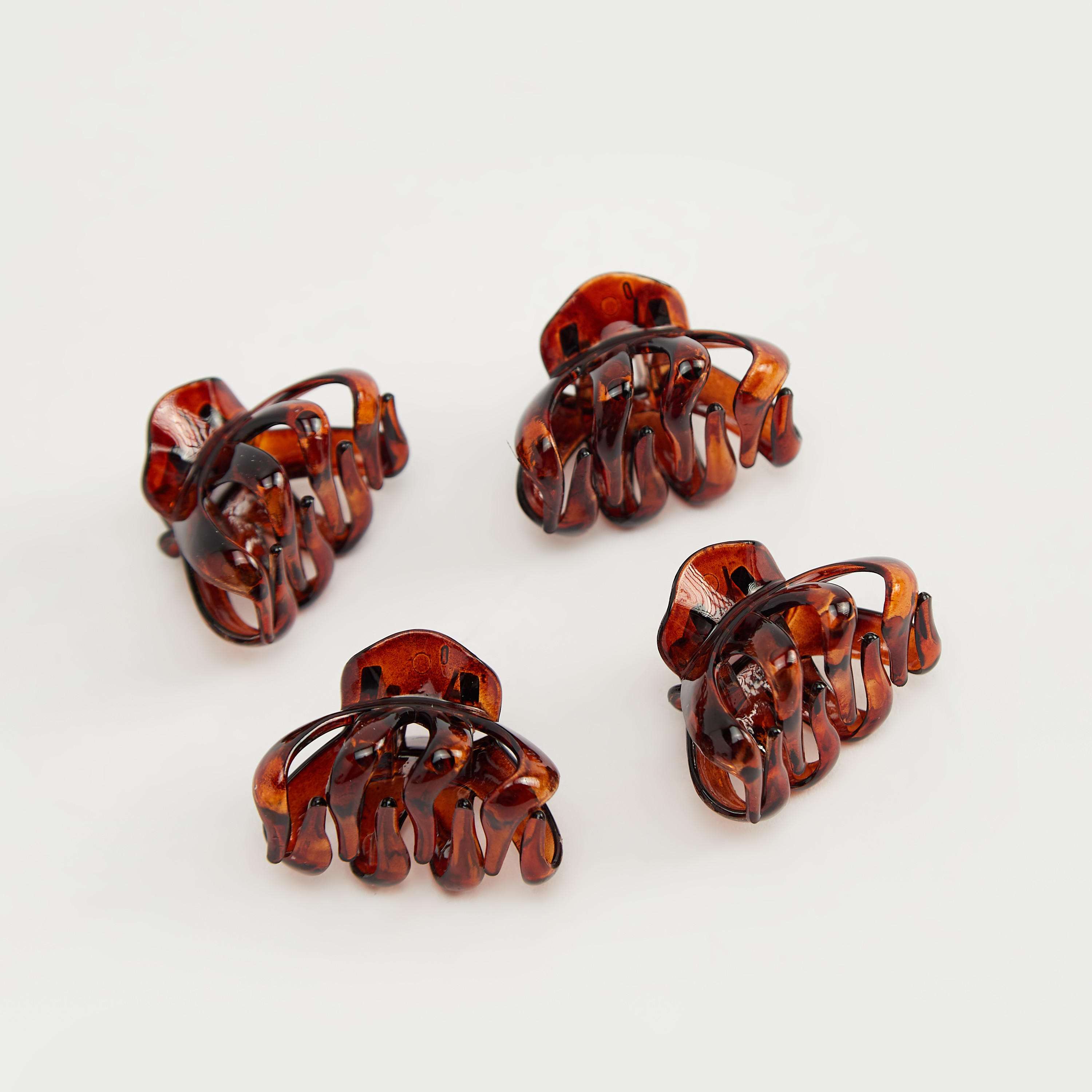 Set of 4 - Gloo Solid Hair Clamp-women-hairaccessories-clamps-image-1