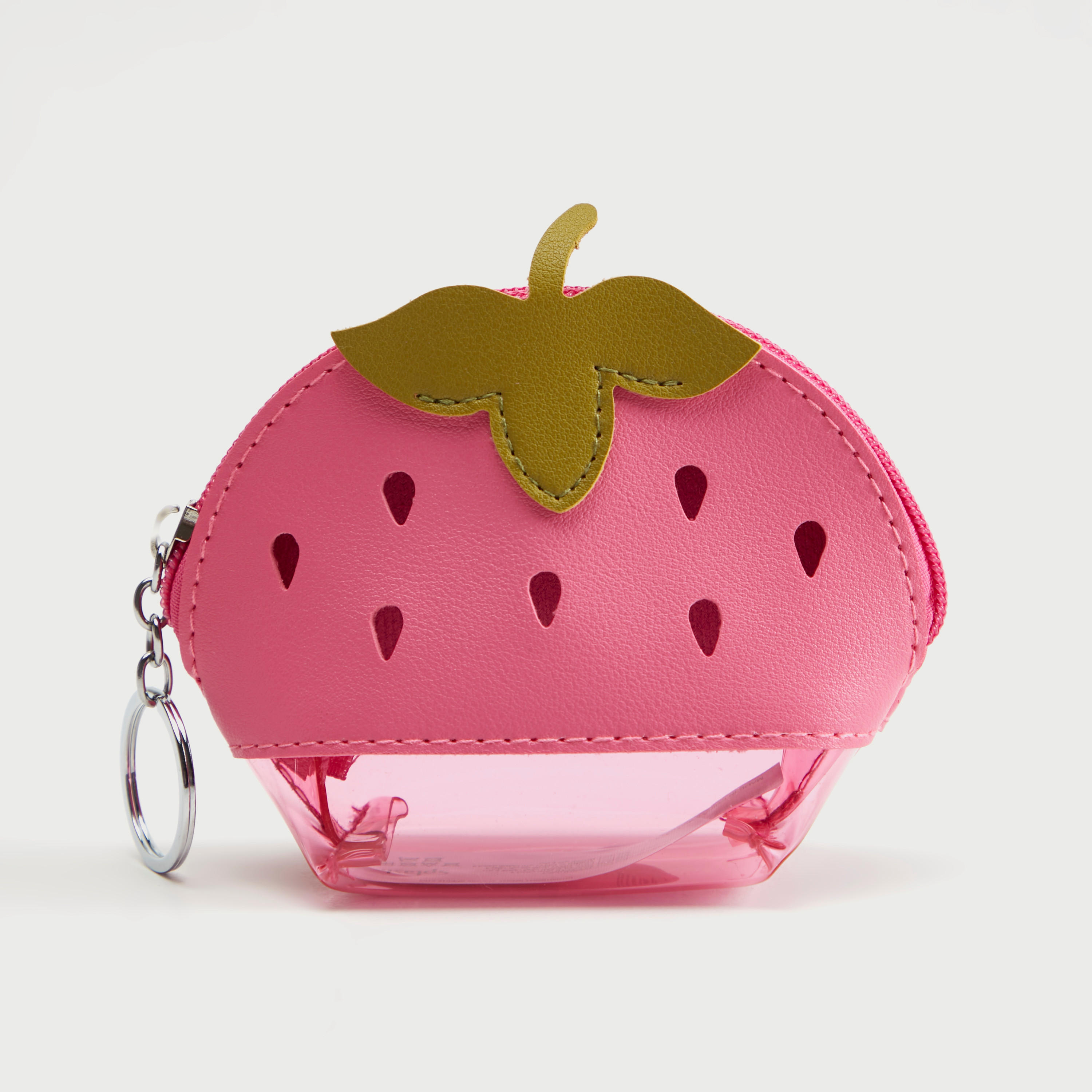 Gloo Strawberry Shaped Pouch with Zip Closure-women-bagsandwallets-handbags-image-1