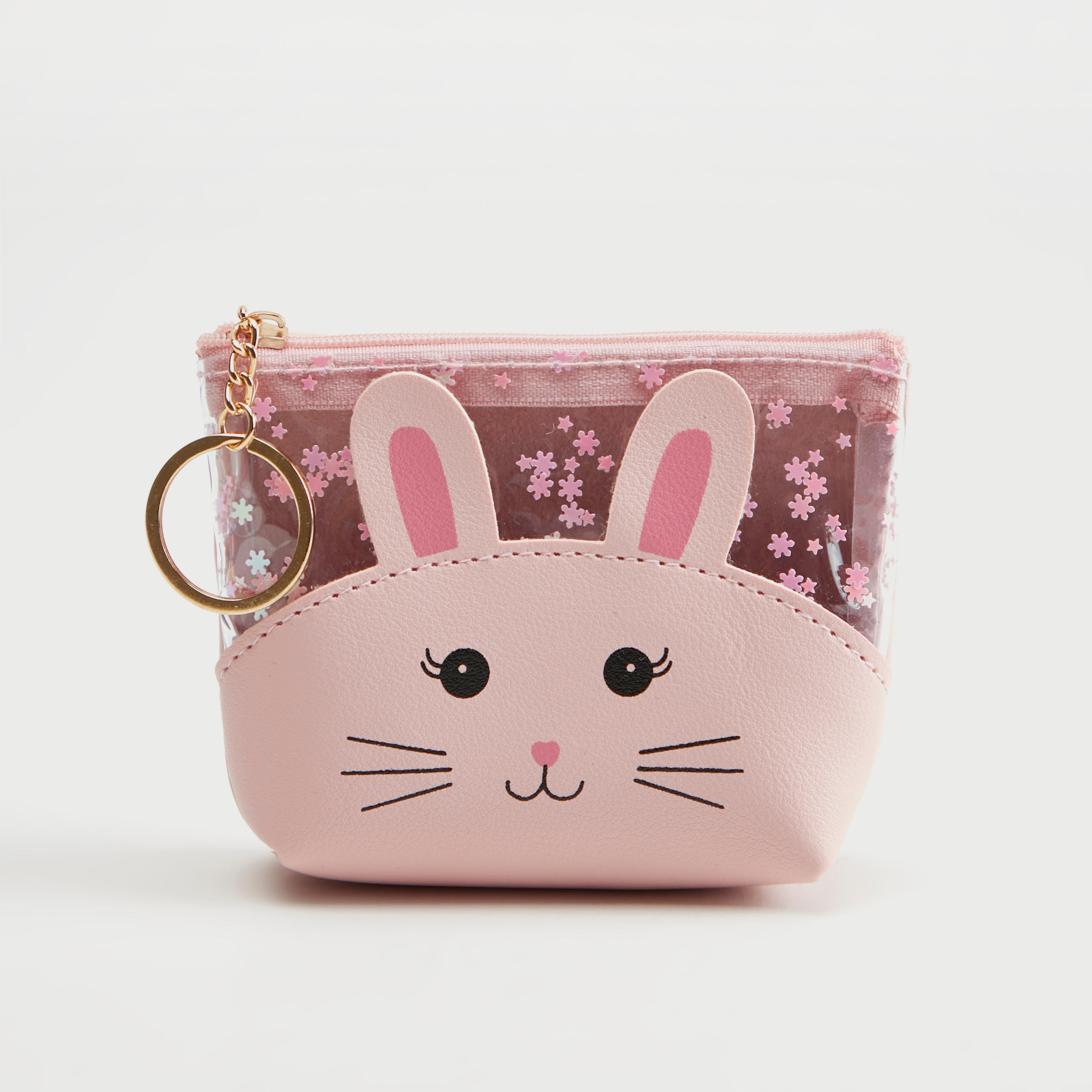 شنطة صغيرة بطبعات أرنب وسحاب إغلاق من جلوو-women-bagsandwallets-handbags-image-4