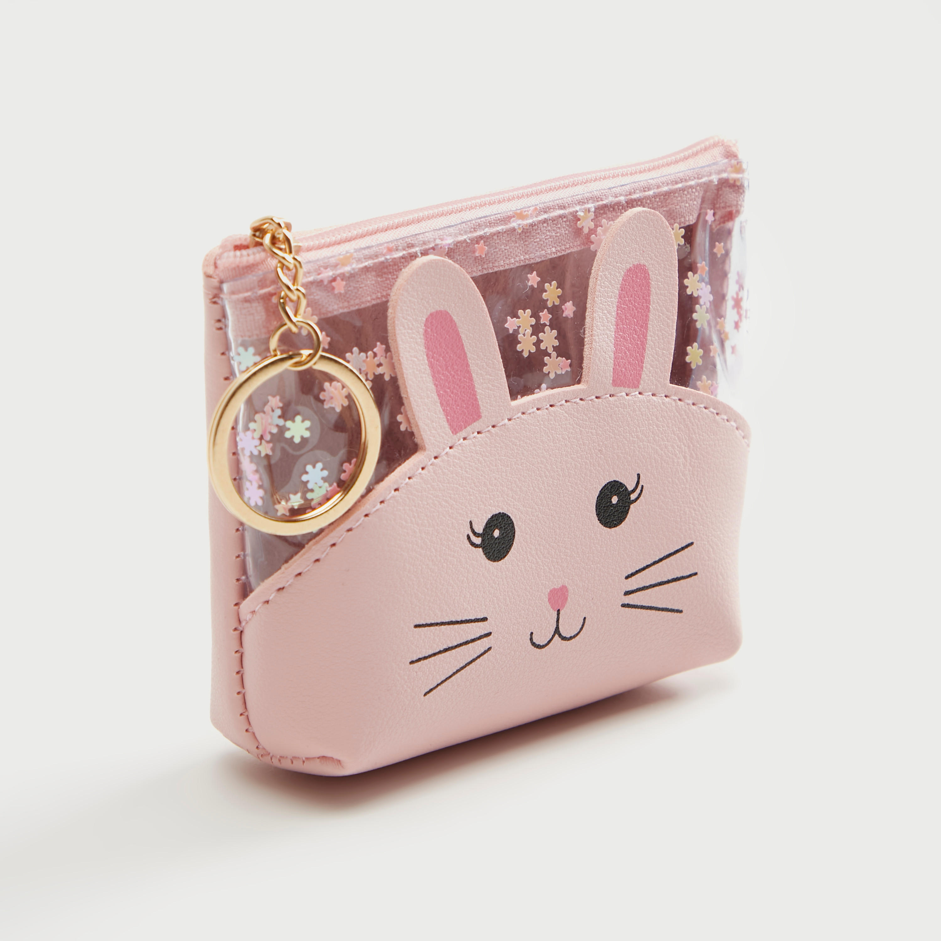 شنطة صغيرة بطبعات أرنب وسحاب إغلاق من جلوو-women-bagsandwallets-handbags-image-3