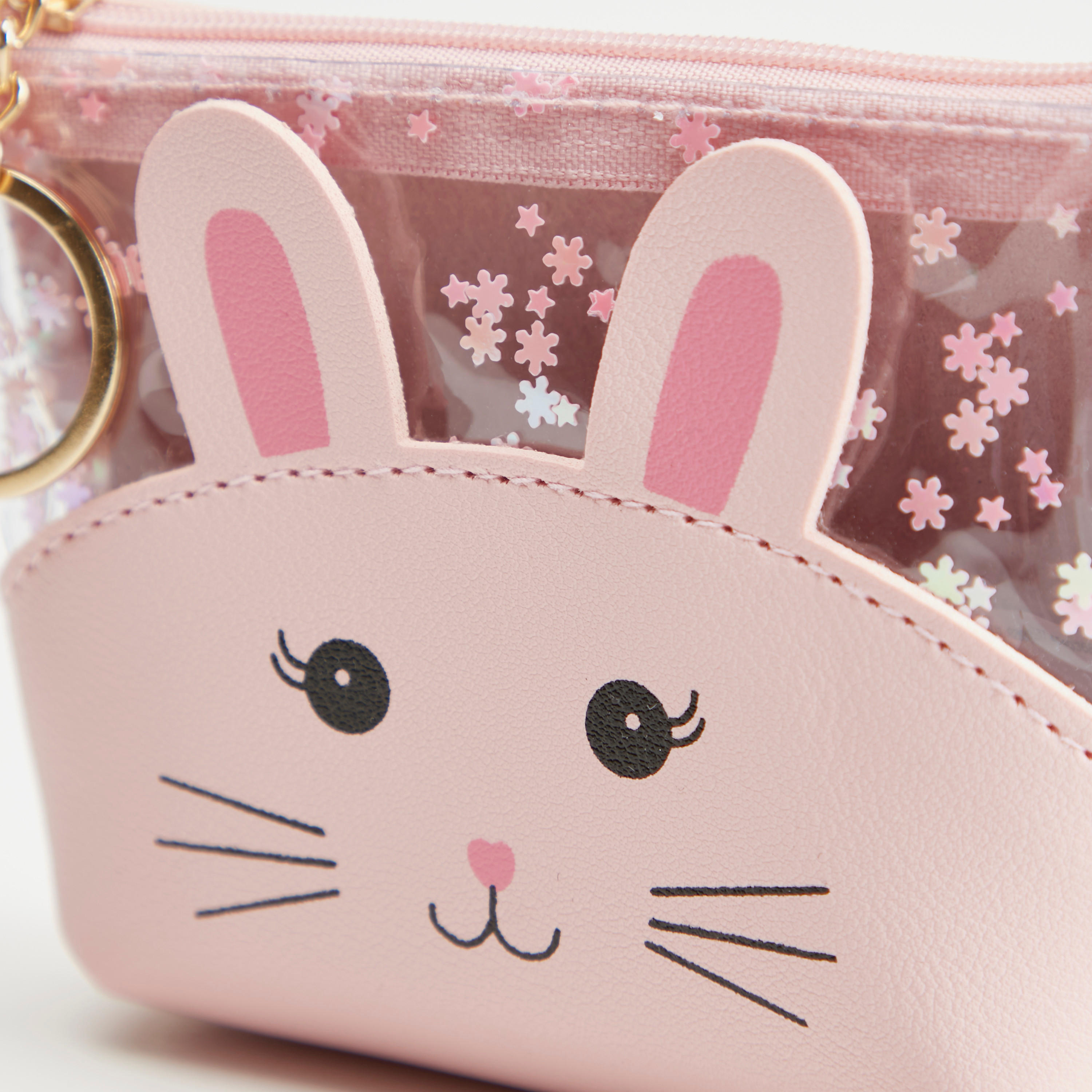 شنطة صغيرة بطبعات أرنب وسحاب إغلاق من جلوو-women-bagsandwallets-handbags-image-2