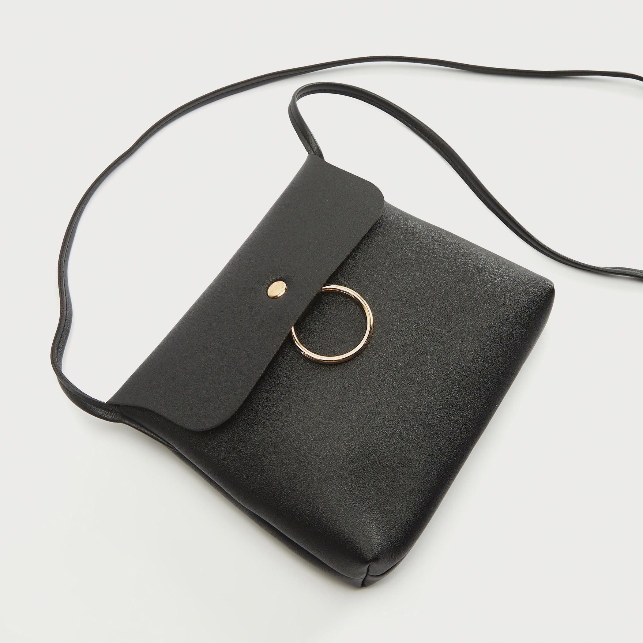 Gloo Solid Crossbody Bag with Flap Closure-women-bagsandwallets-handbags-image-3