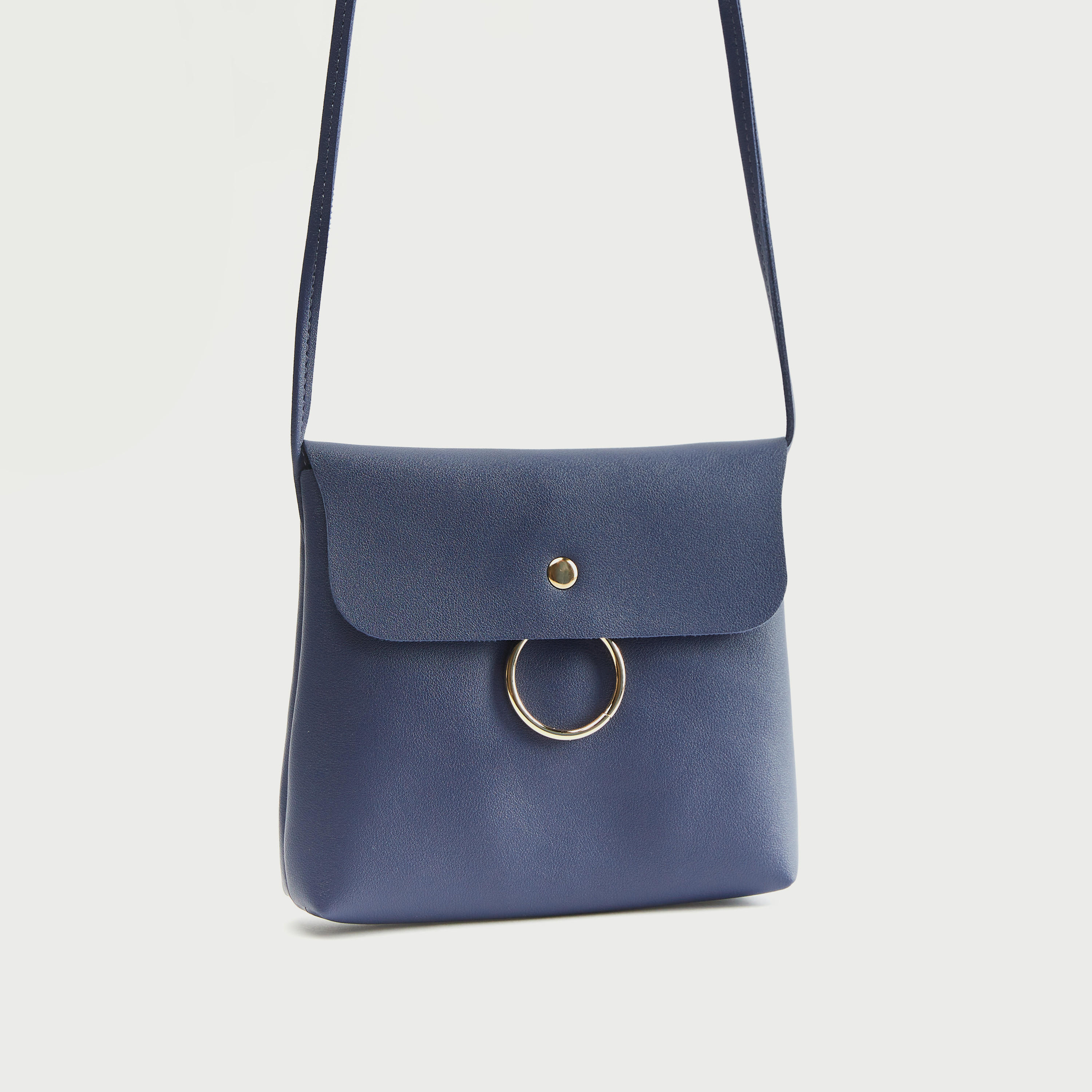 Gloo Solid Crossbody Bag with Flap Closure-women-bagsandwallets-handbags-image-3