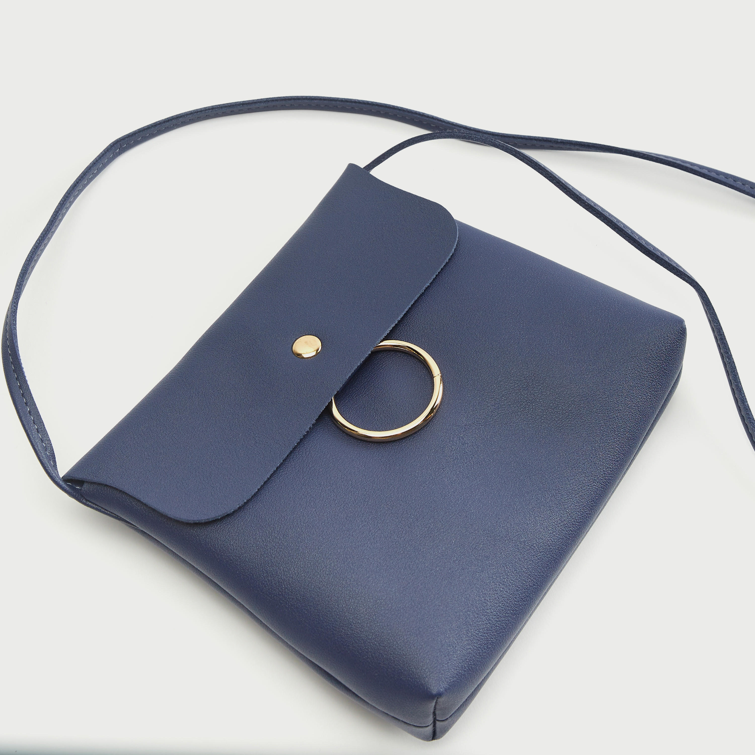 Gloo Solid Crossbody Bag with Flap Closure-women-bagsandwallets-handbags-image-4