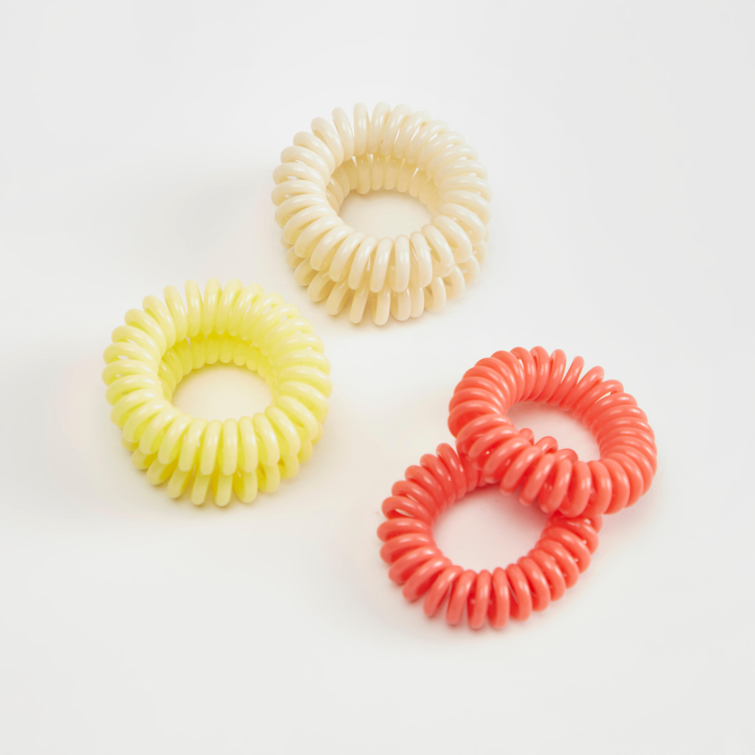 ربطة شعر مطّاطيّة حلزونية من جلوو - طقم من 6-women-hairaccessories-image-2