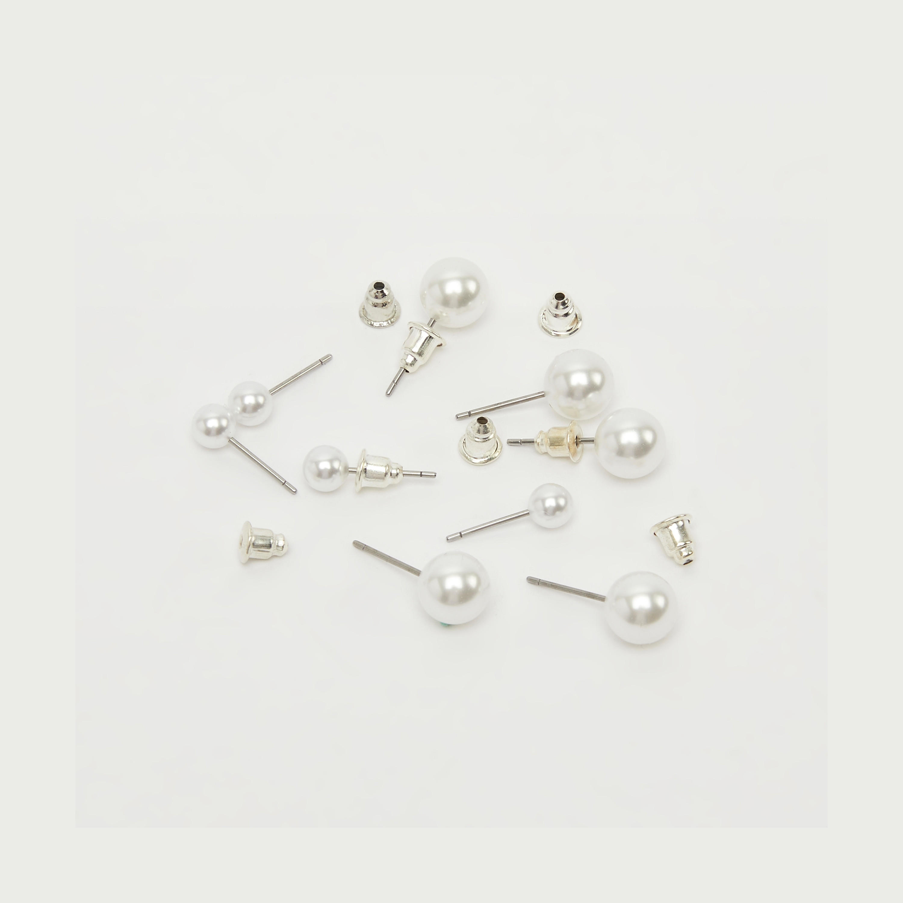 طقم حلقان مرصّعة مزيّن باللؤلؤ من جلو - طقم من 9-women-watchesandjewellery-jewellery-earrings-image-3