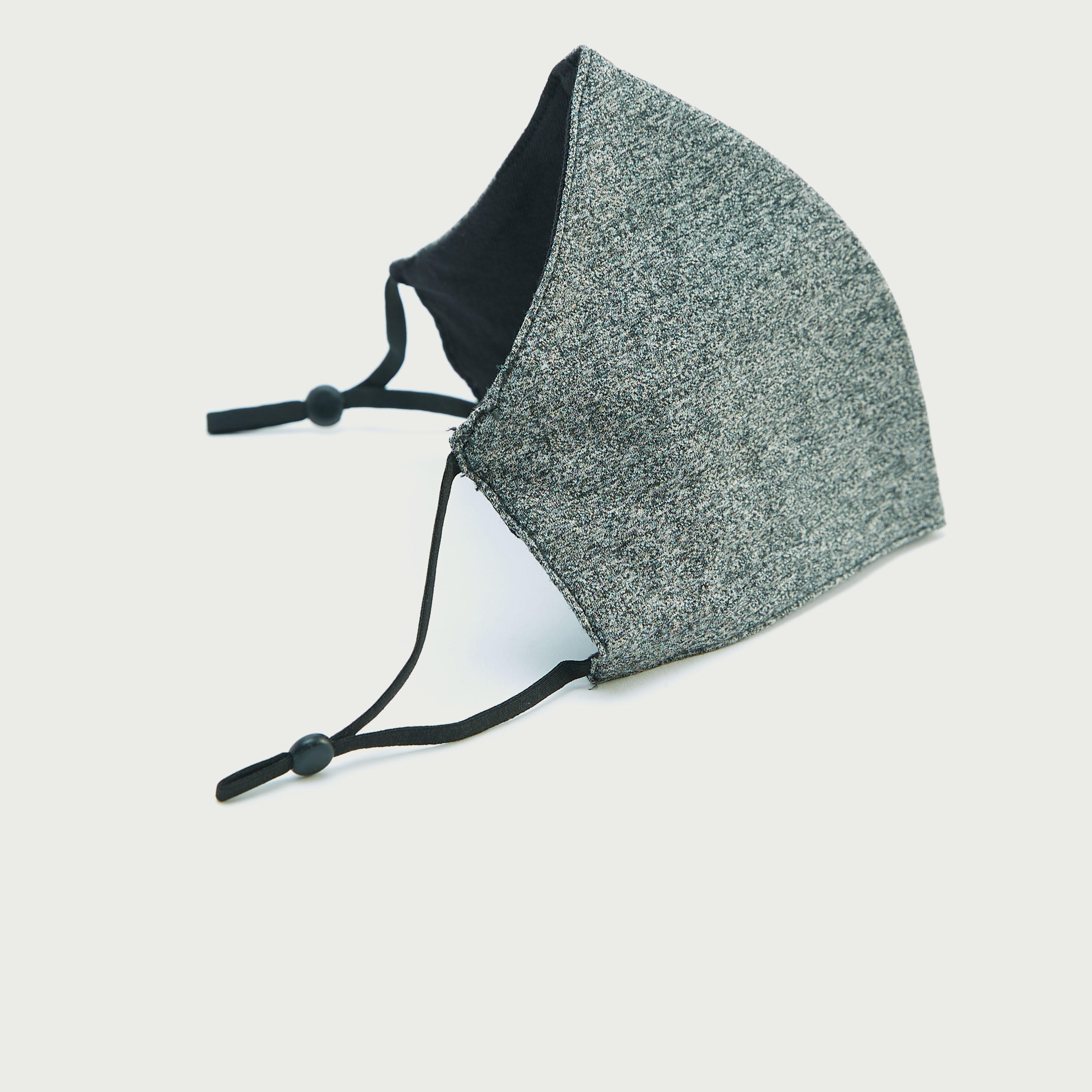 Textured Anti-Dust Face Mask with Elasticated Ear Loops-women-clothingaccessories-fashionmasks-image-3