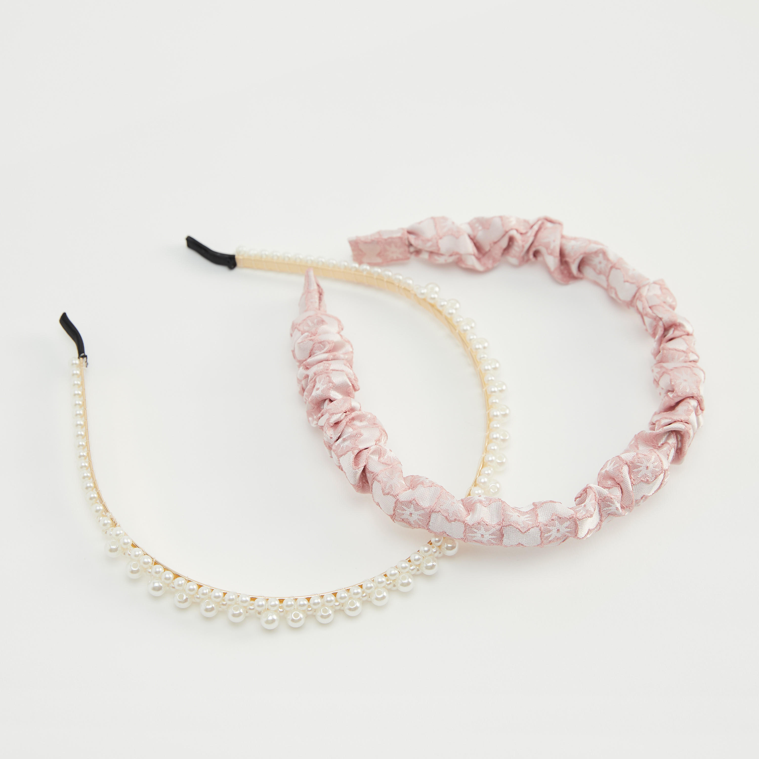 شرائط شعر متنوعة - طقم من 2 قطع-women-hairaccessories-image-4