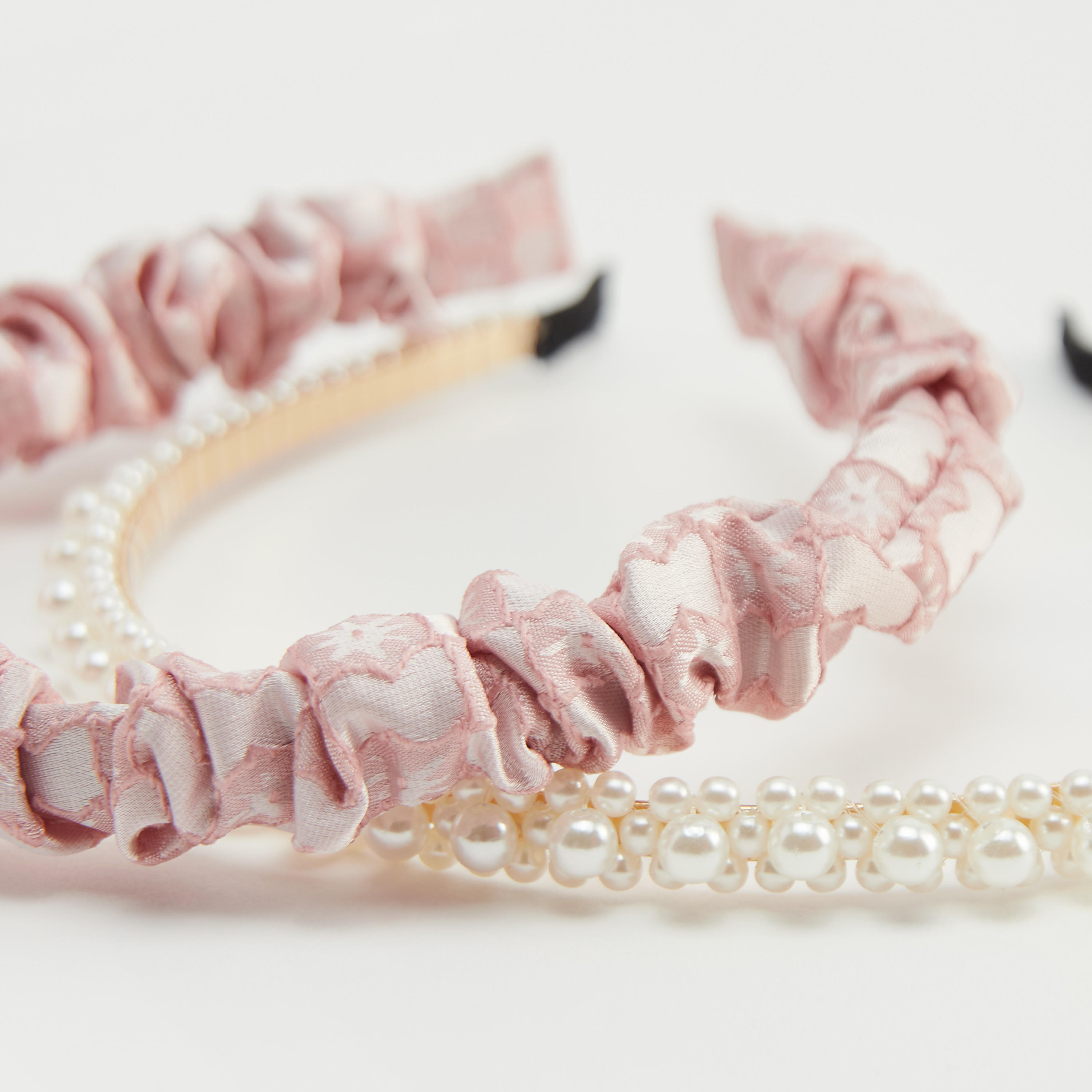شرائط شعر متنوعة - طقم من 2 قطع-women-hairaccessories-image-2