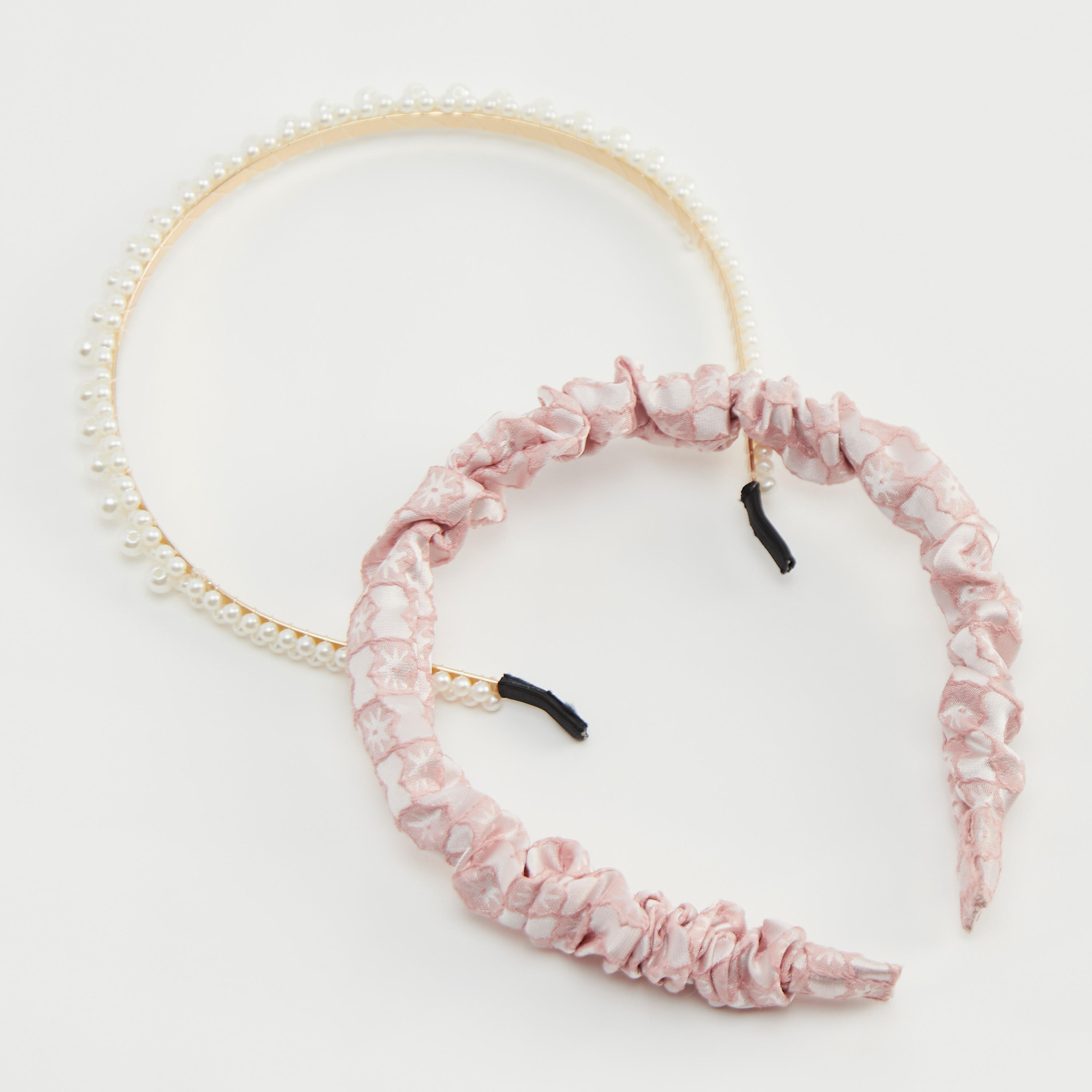 شرائط شعر متنوعة - طقم من 2 قطع-women-hairaccessories-image-1