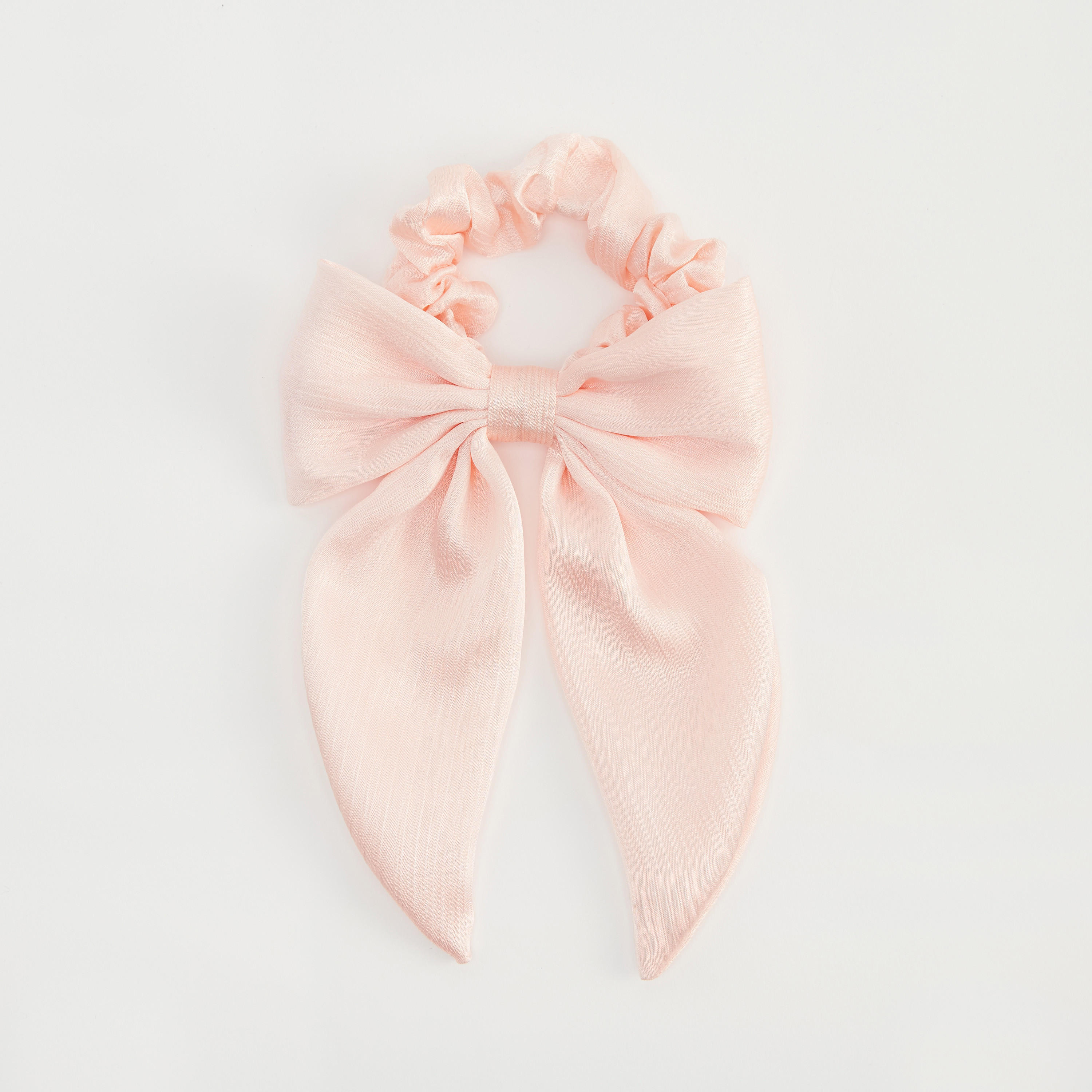 Solid Scrunchie with Bow Detail-women-hairaccessories-scrunchies-image-1