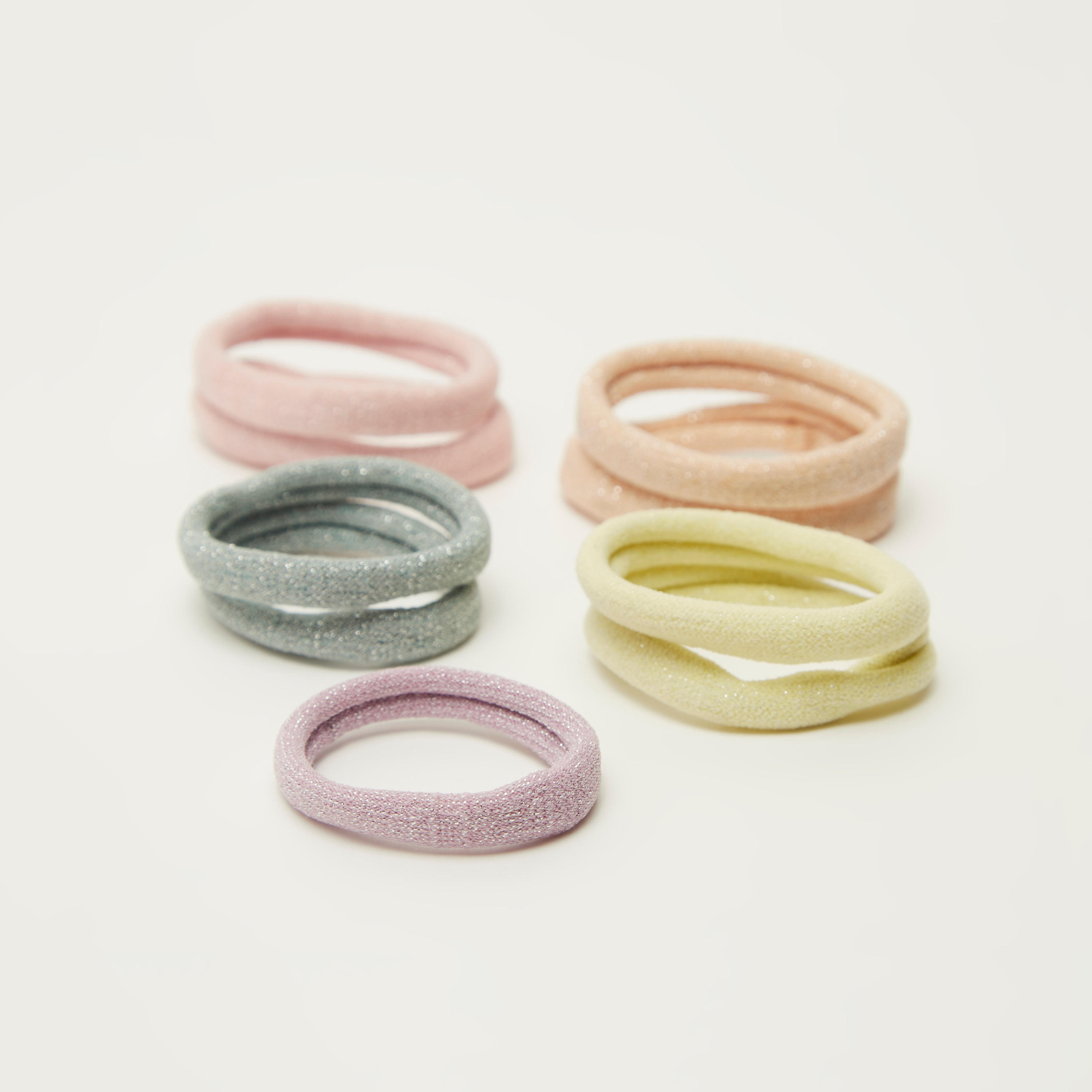 Set of 9 - Elasticated Hair Tie-women-hairaccessories-image-2