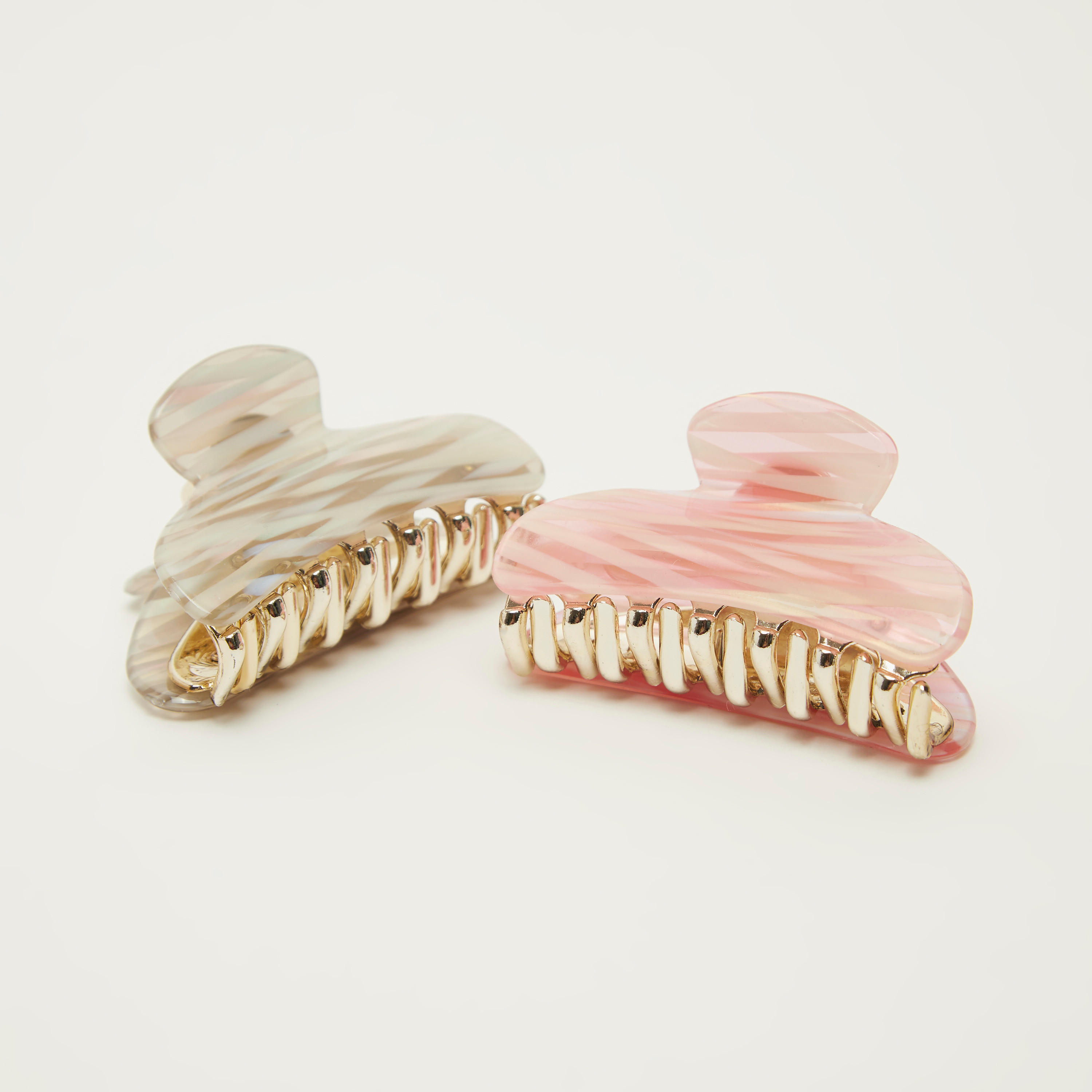 Set of 2 - Patterned Hair Clip-women-hairaccessories-image-1