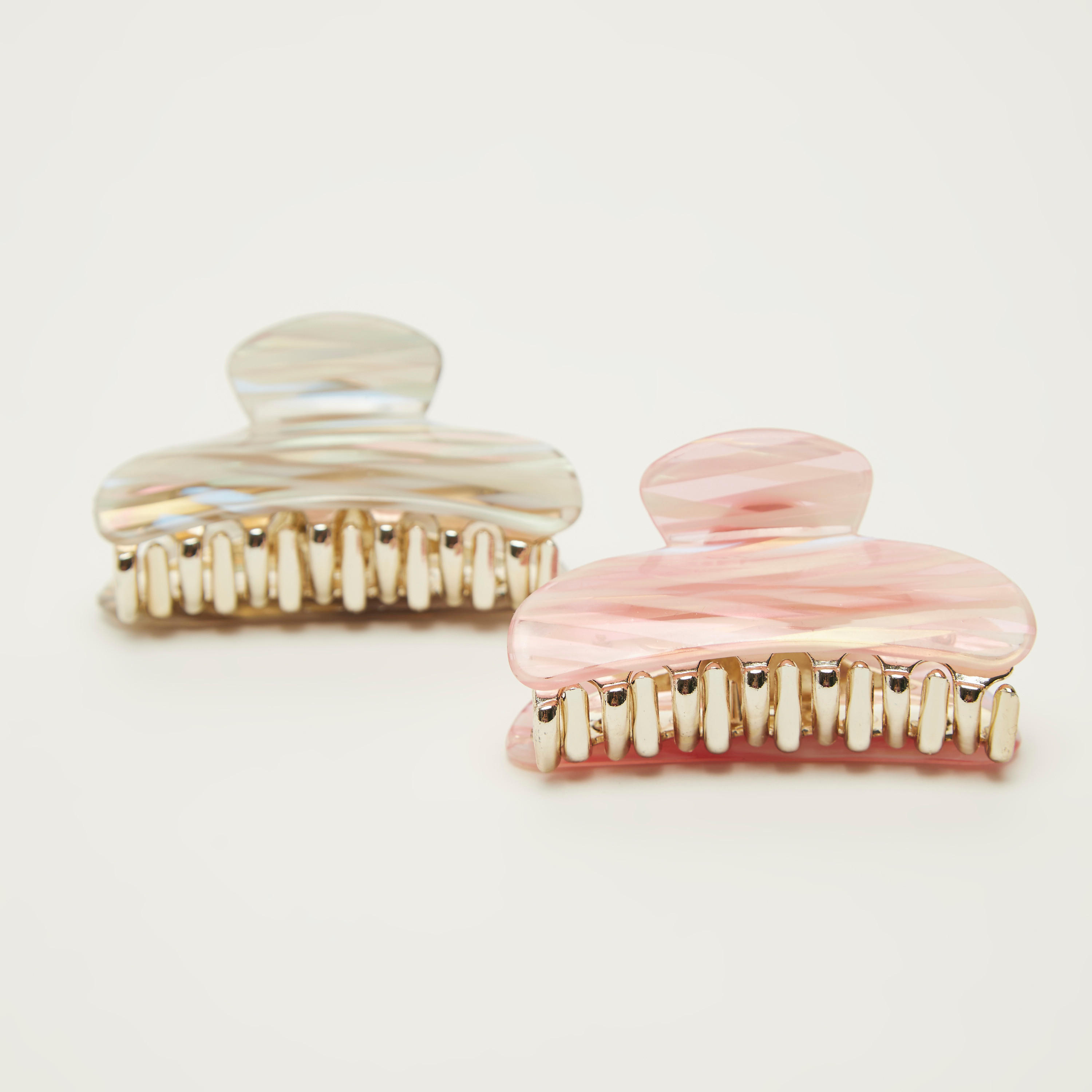 Set of 2 - Patterned Hair Clip-women-hairaccessories-image-2