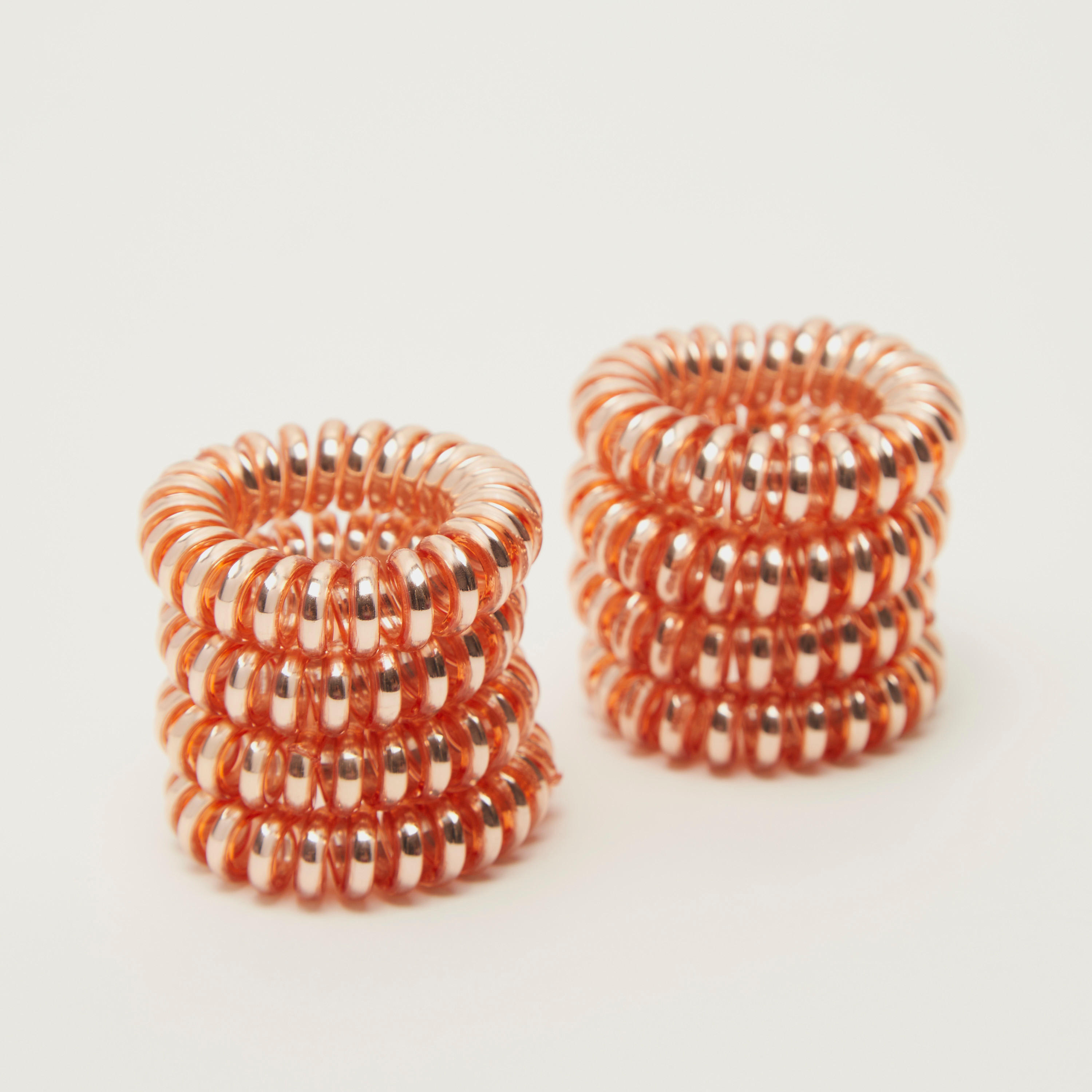 ربطات شعر مطّاطيّة سبيرال - طقم من 8-women-hairaccessories-image-1
