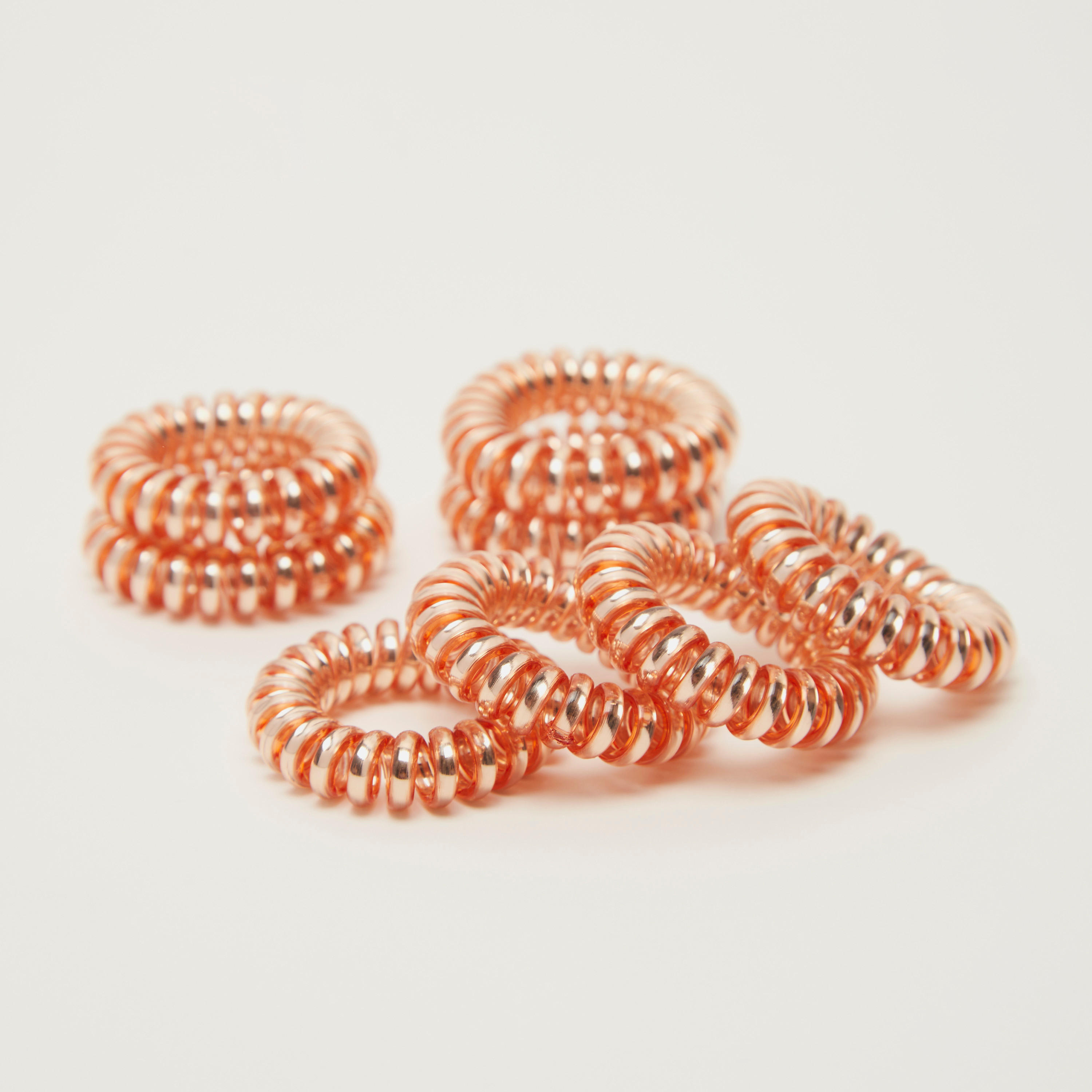 ربطات شعر مطّاطيّة سبيرال - طقم من 8-women-hairaccessories-image-2