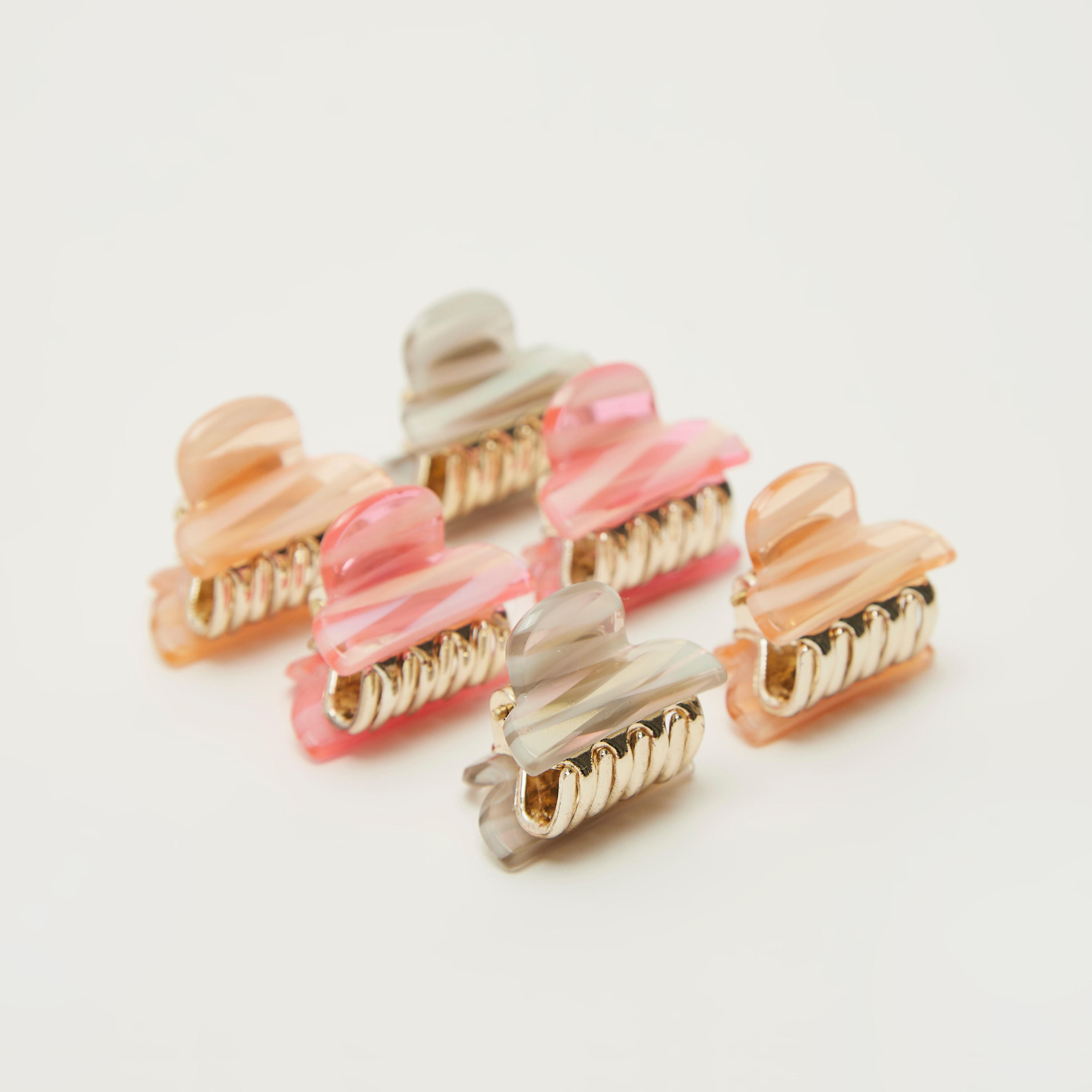مشابك شعر سادة - طقم من 6 قطع-women-hairaccessories-image-2