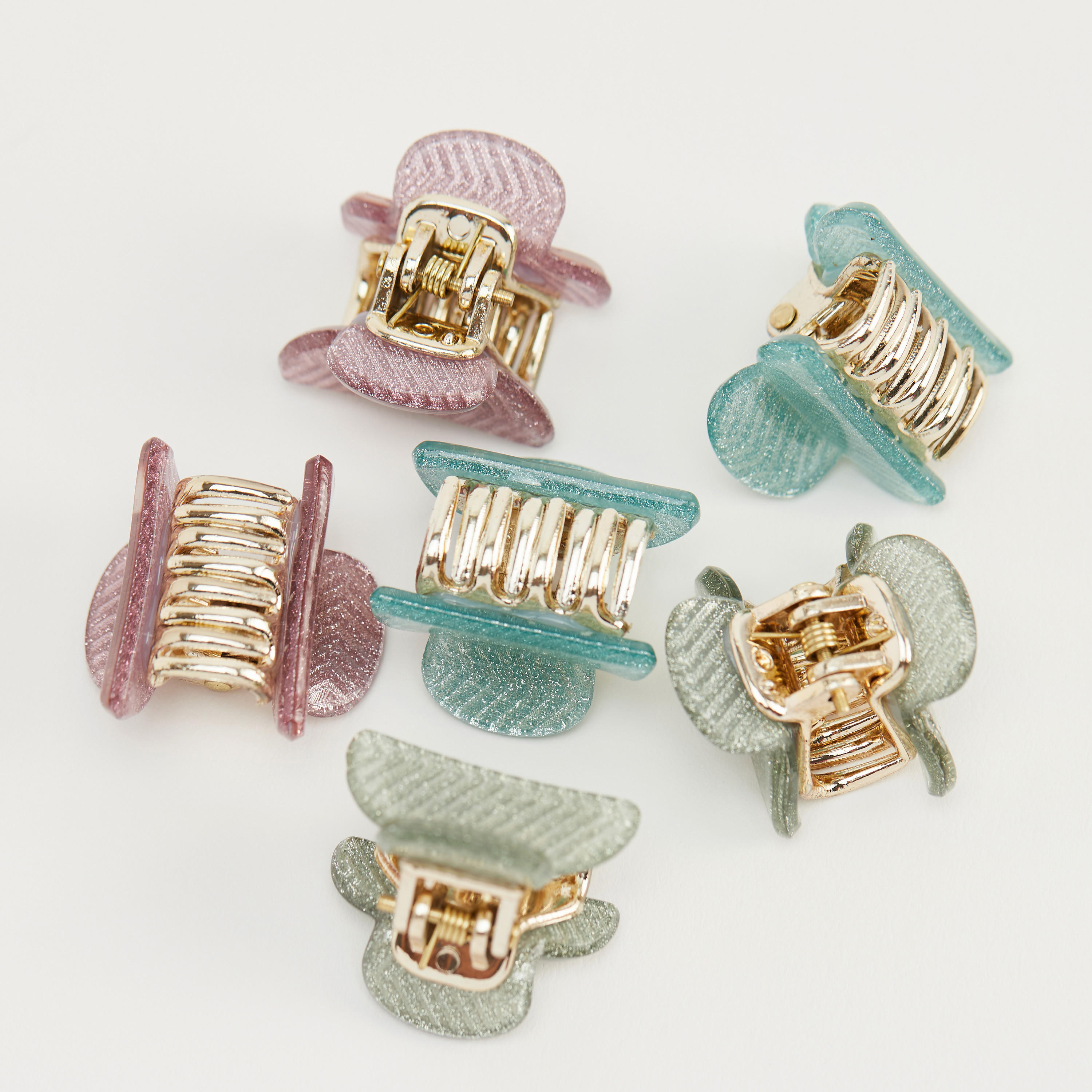 مشبك شعر صغير- طقم من 6 قطع-women-hairaccessories-image-1