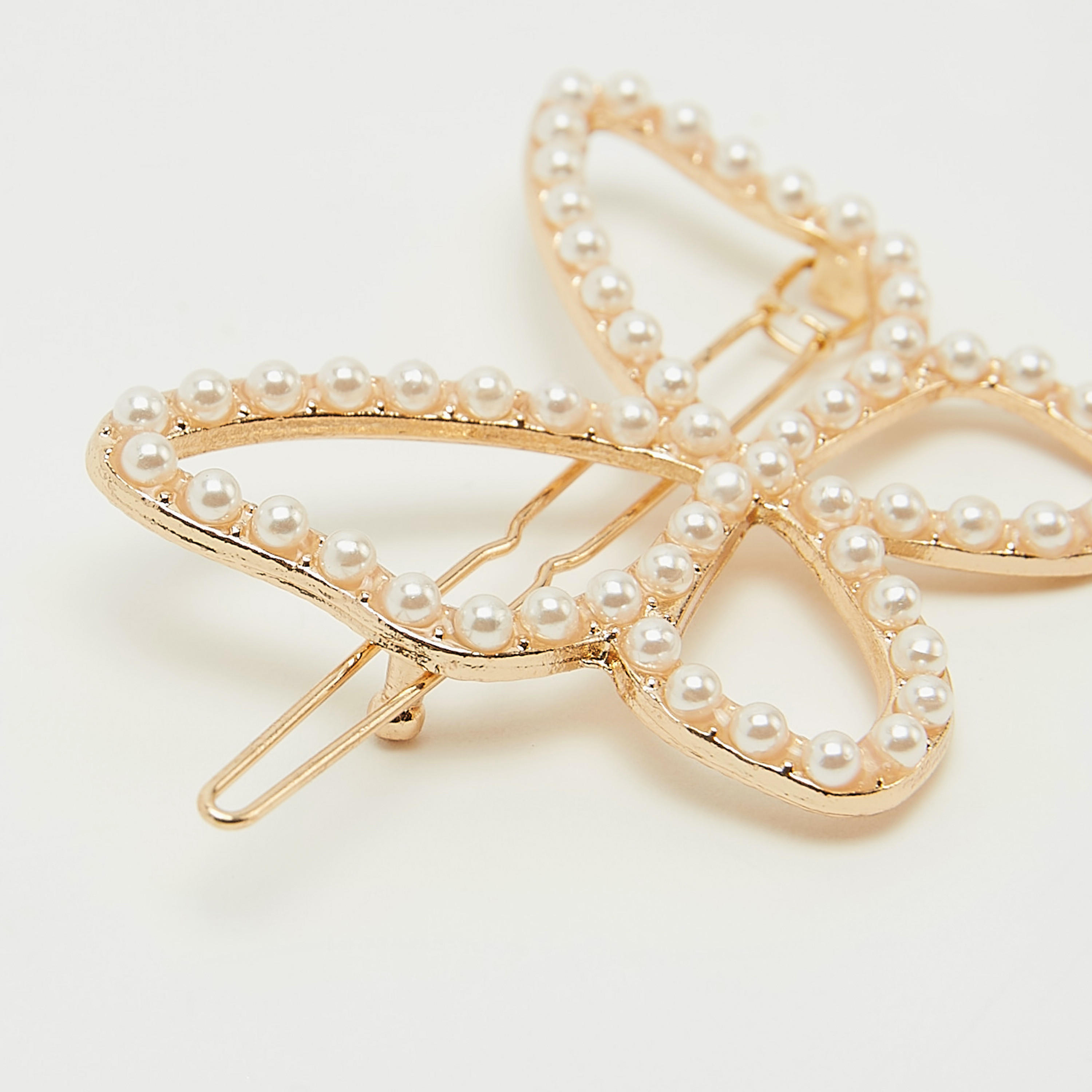 مشبك شعر بتزيينات فراشة-women-hairaccessories-image-1