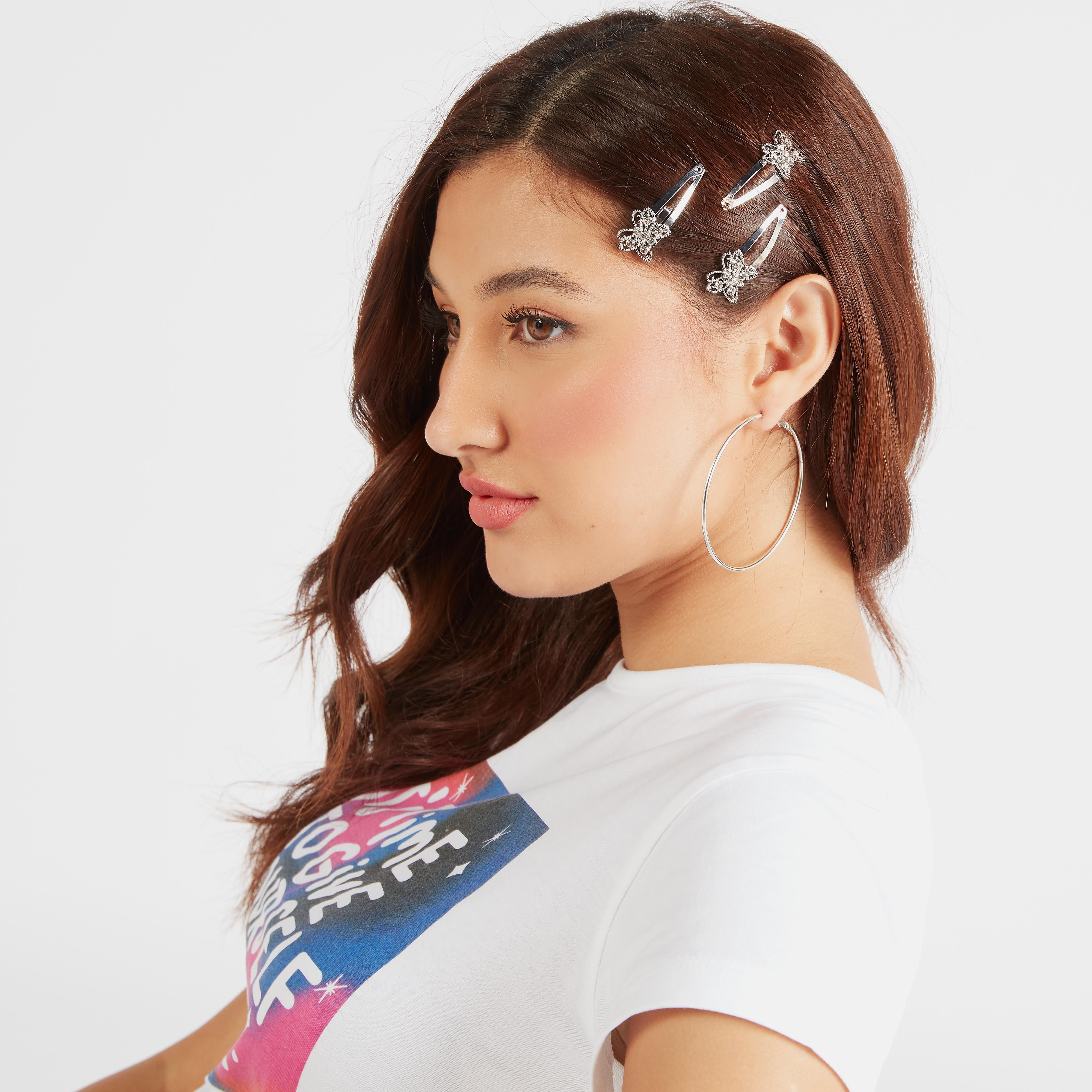 مشبك شعر على شكل فراشة - طقم من 6 قطع-women-hairaccessories-image-2