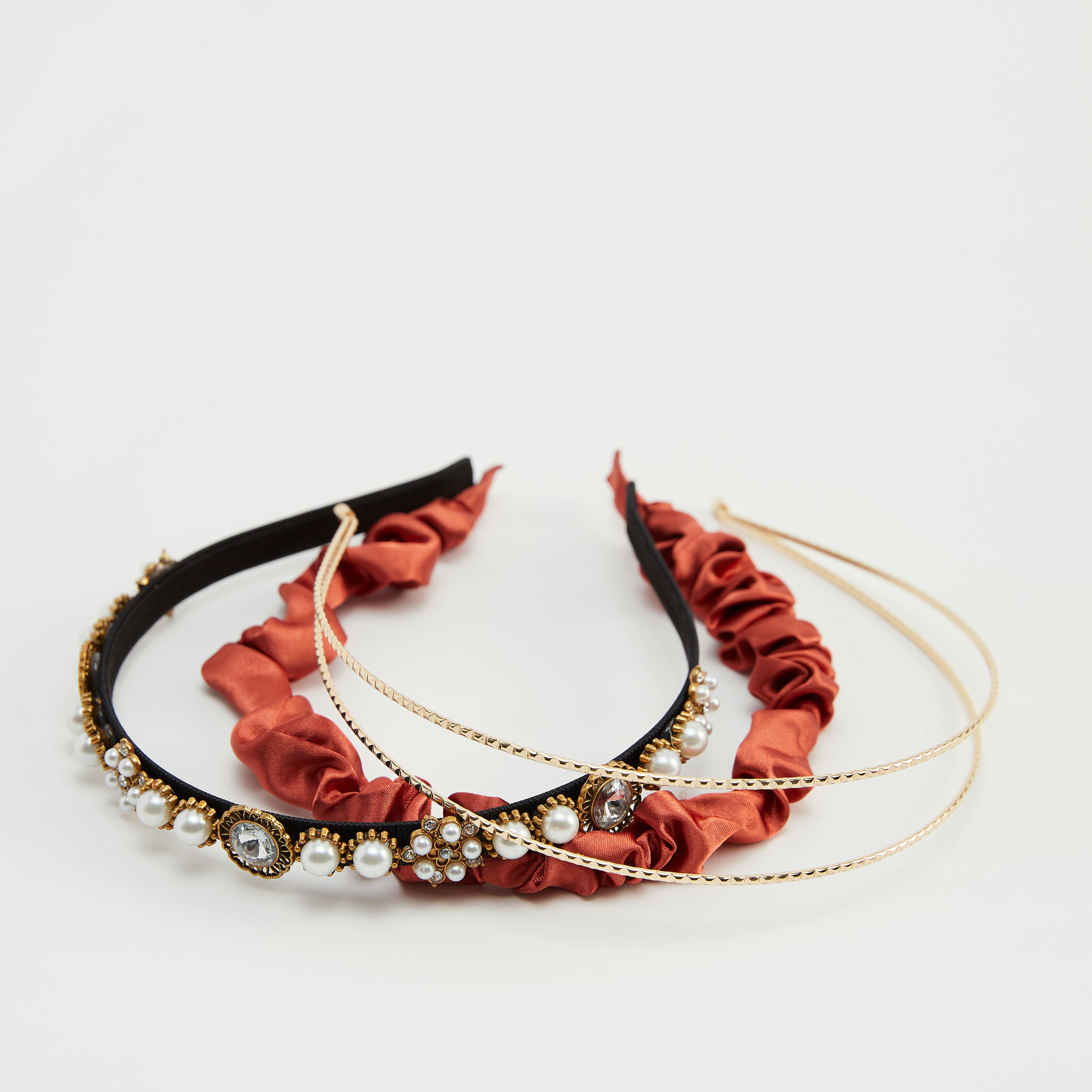 شريطة شعر - طقم من 3 قطع متنوعة-women-hairaccessories-image-2