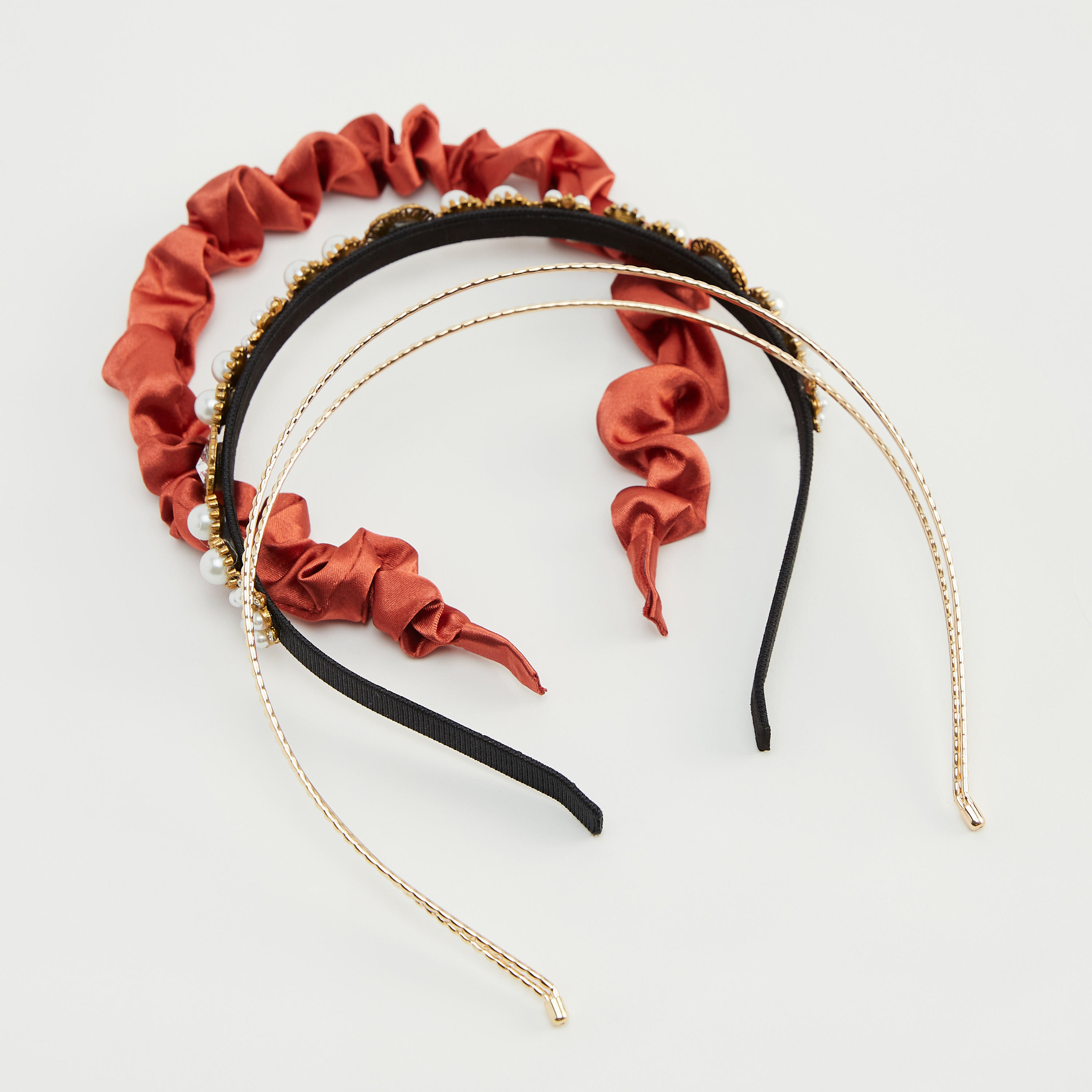 شريطة شعر - طقم من 3 قطع متنوعة-women-hairaccessories-image-4