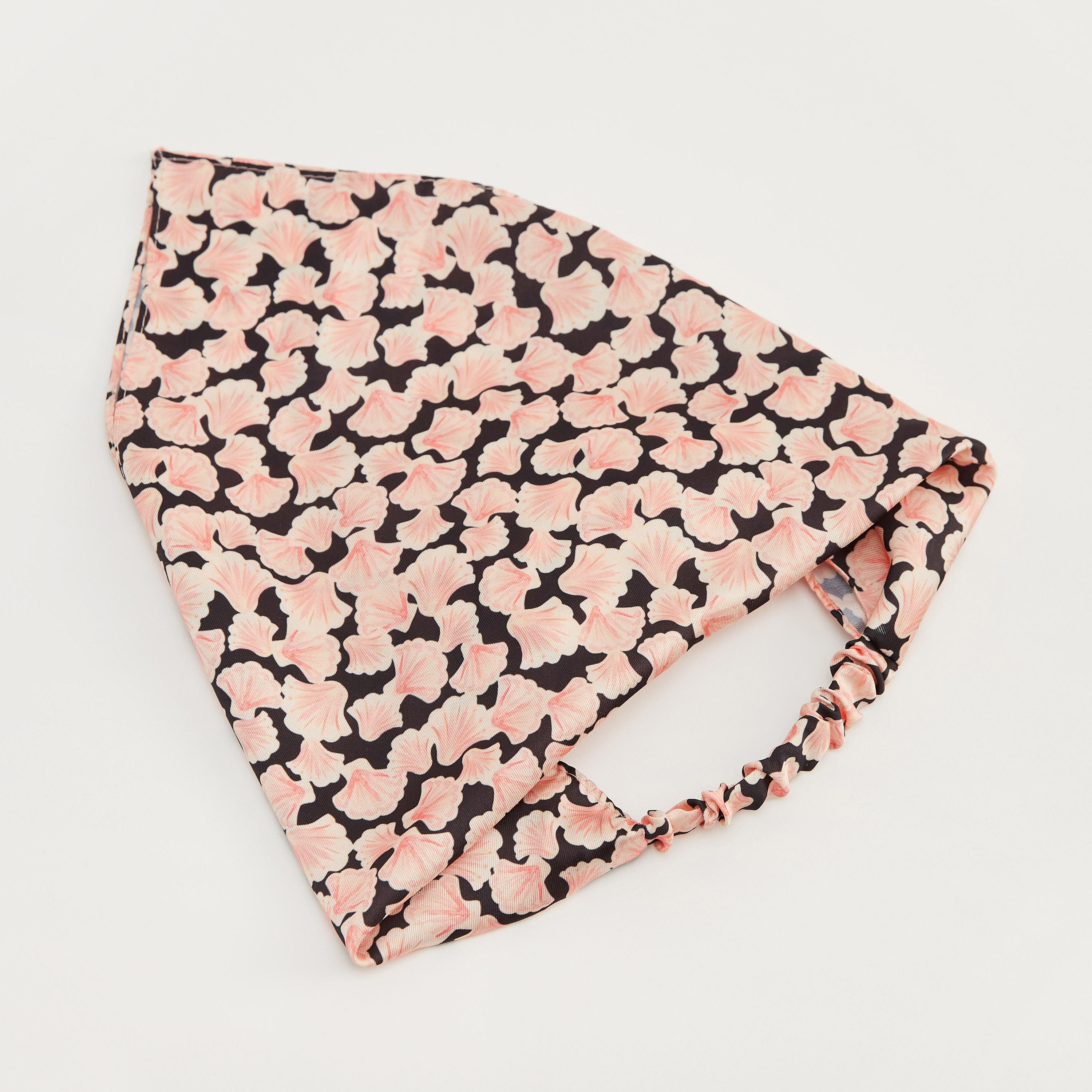 Floral Print Head Band with Elasticated Back Strap-women-hairaccessories-image-3
