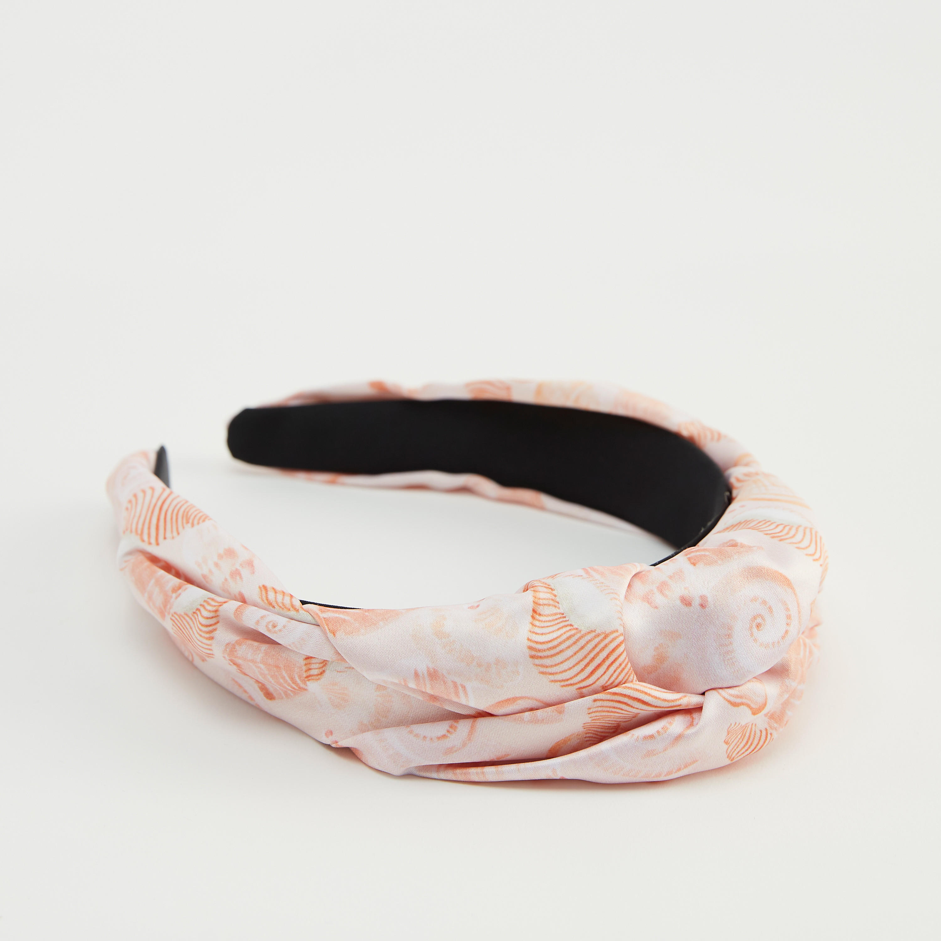 Printed Hair Band with Knot Detail-women-hairaccessories-image-1