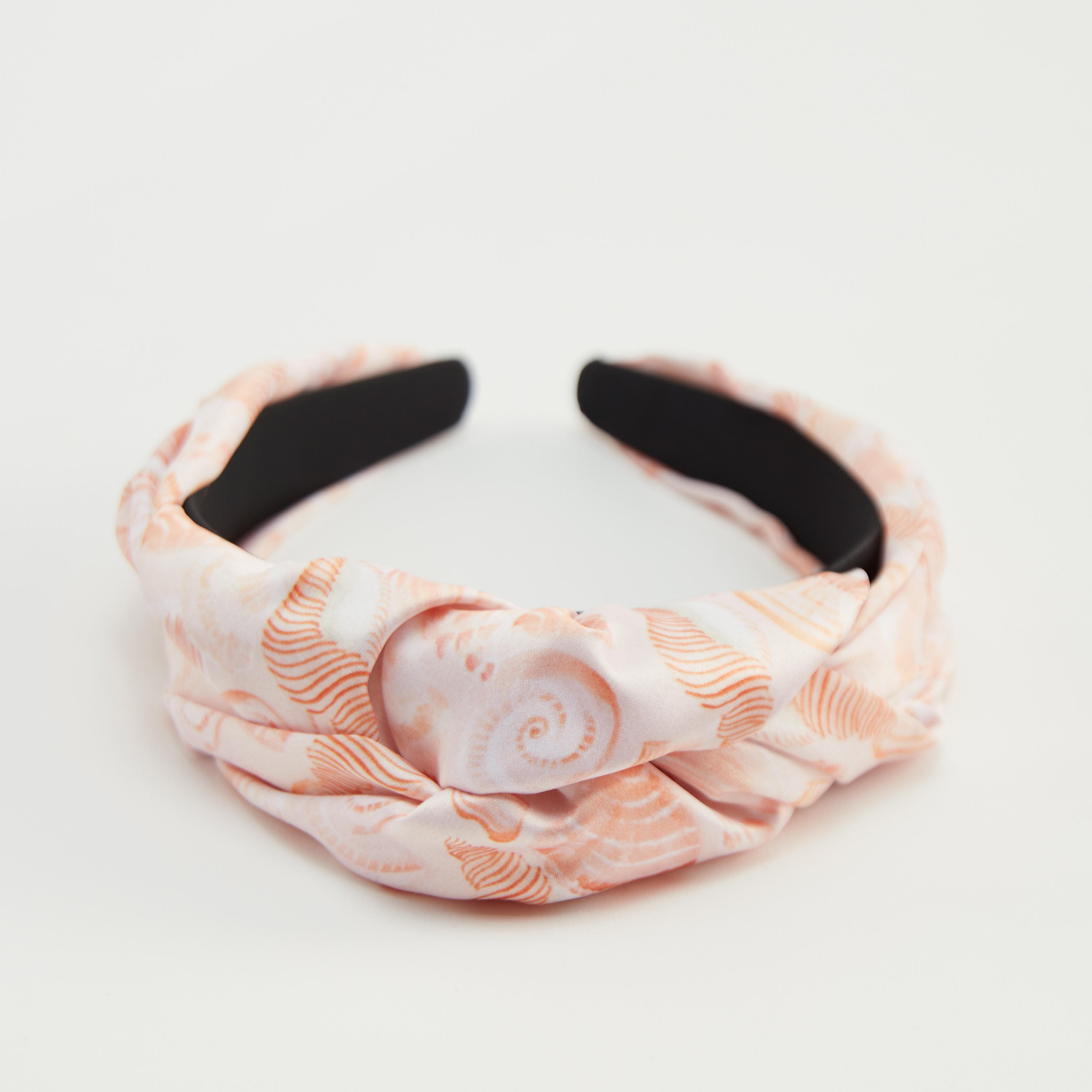 Printed Hair Band with Knot Detail-women-hairaccessories-image-2