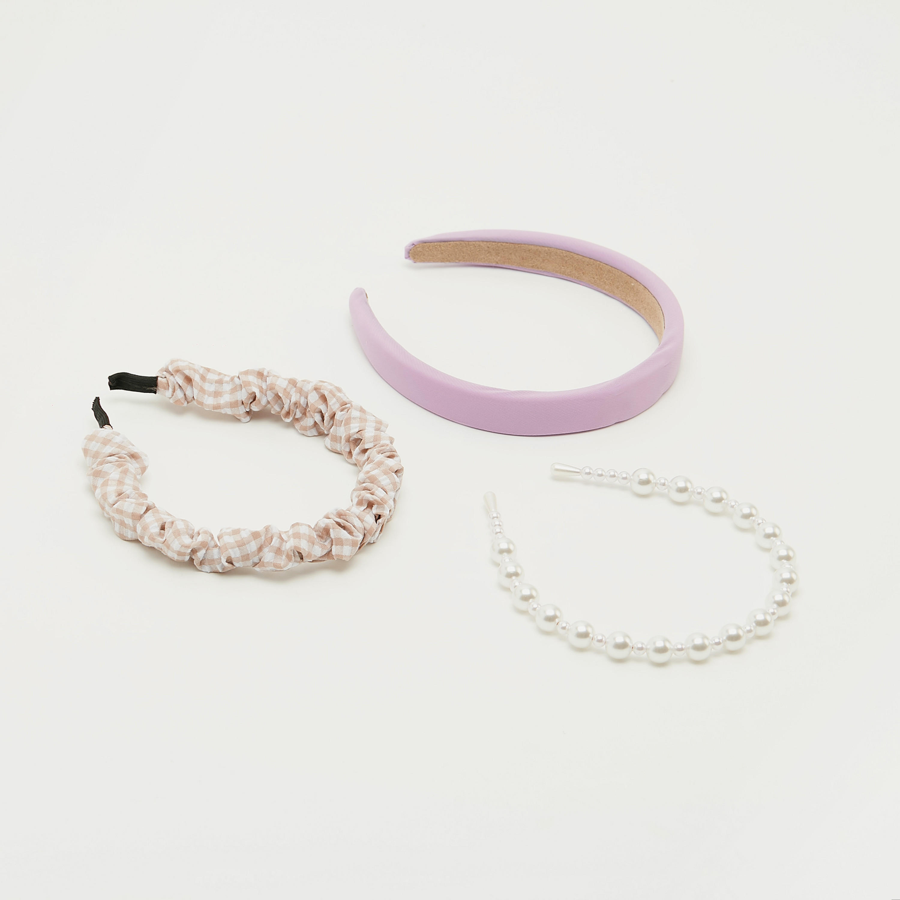 شريطة شعر متنوعة - طقم من 3 قطع-women-hairaccessories-image-1