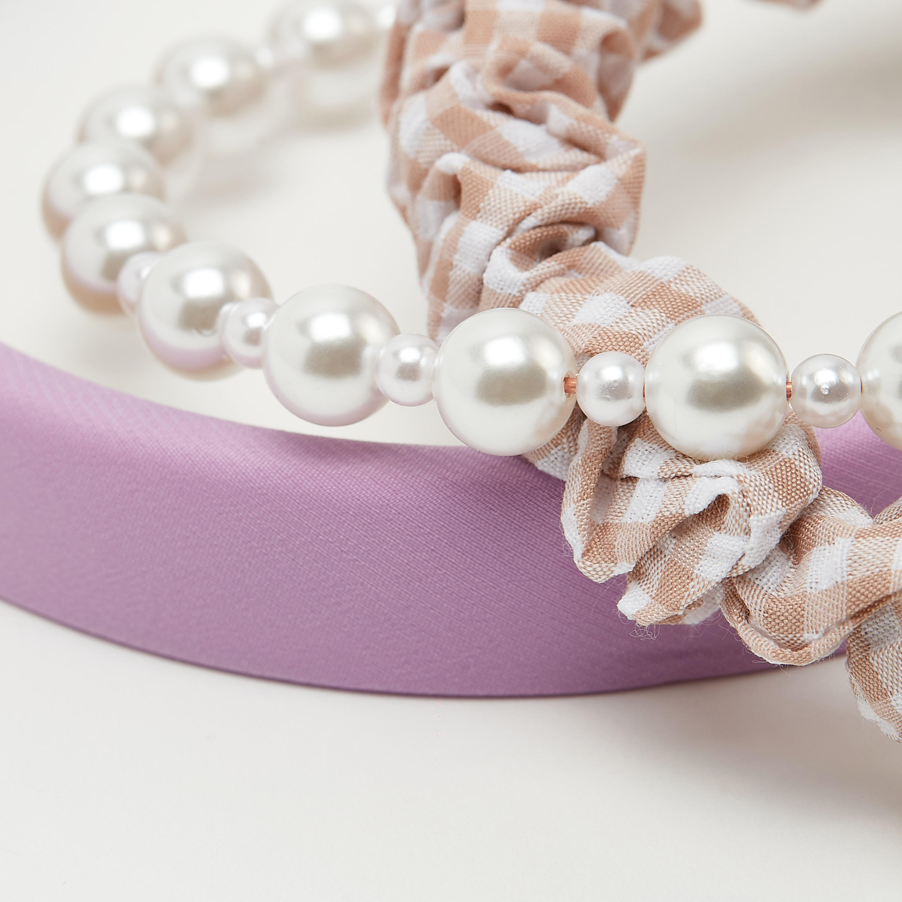 شريطة شعر متنوعة - طقم من 3 قطع-women-hairaccessories-image-4