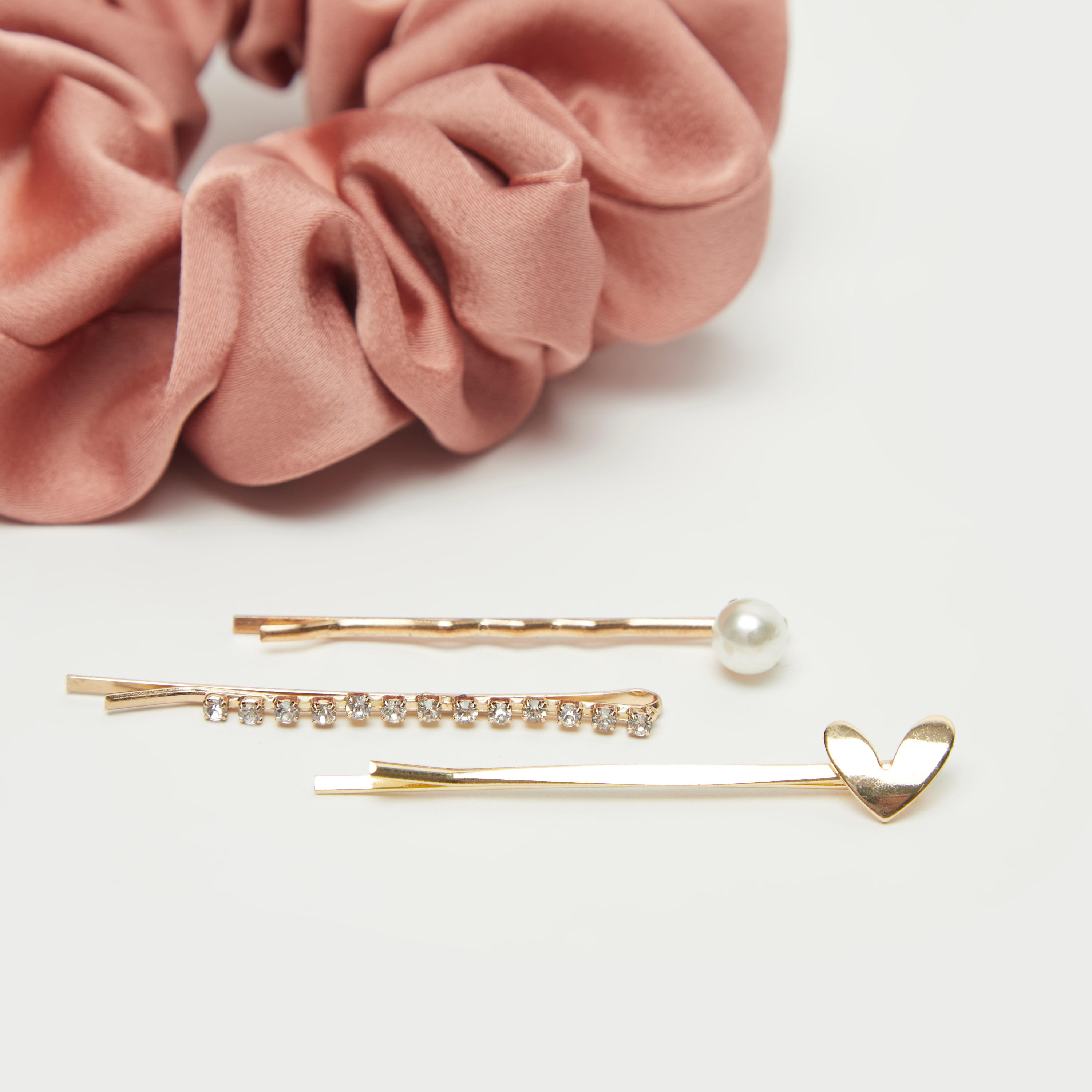 إكسسوارات شعر - طقم من 4 قطع متنوعة-women-hairaccessories-image-3