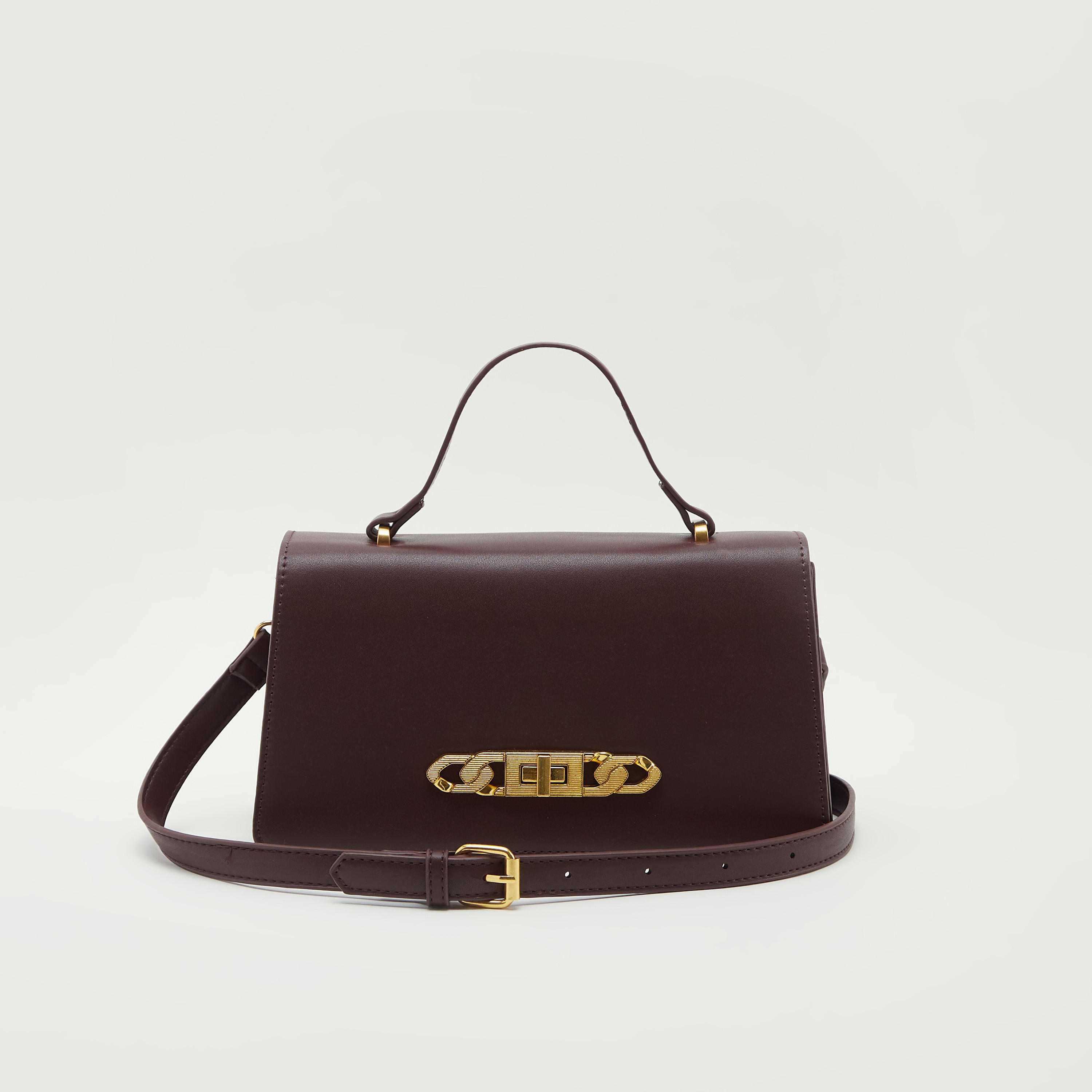 شنطة يد ساتشيل سادة بحمّالة كتف قابلة للفصل-women-bagsandwallets-handbags-image-5