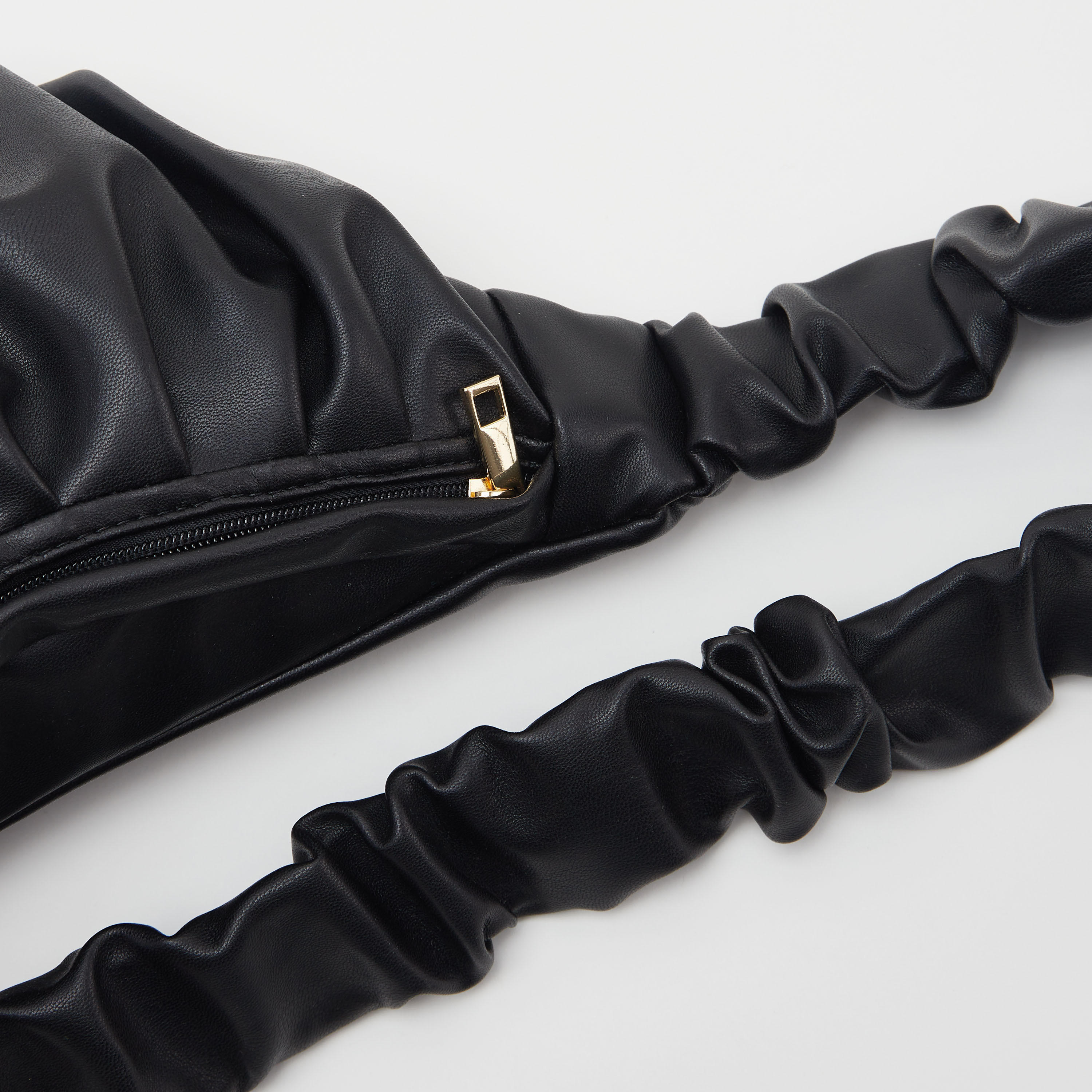 Solid Waist Bag with Zipper Closure-women-bagsandwallets-handbags-image-3