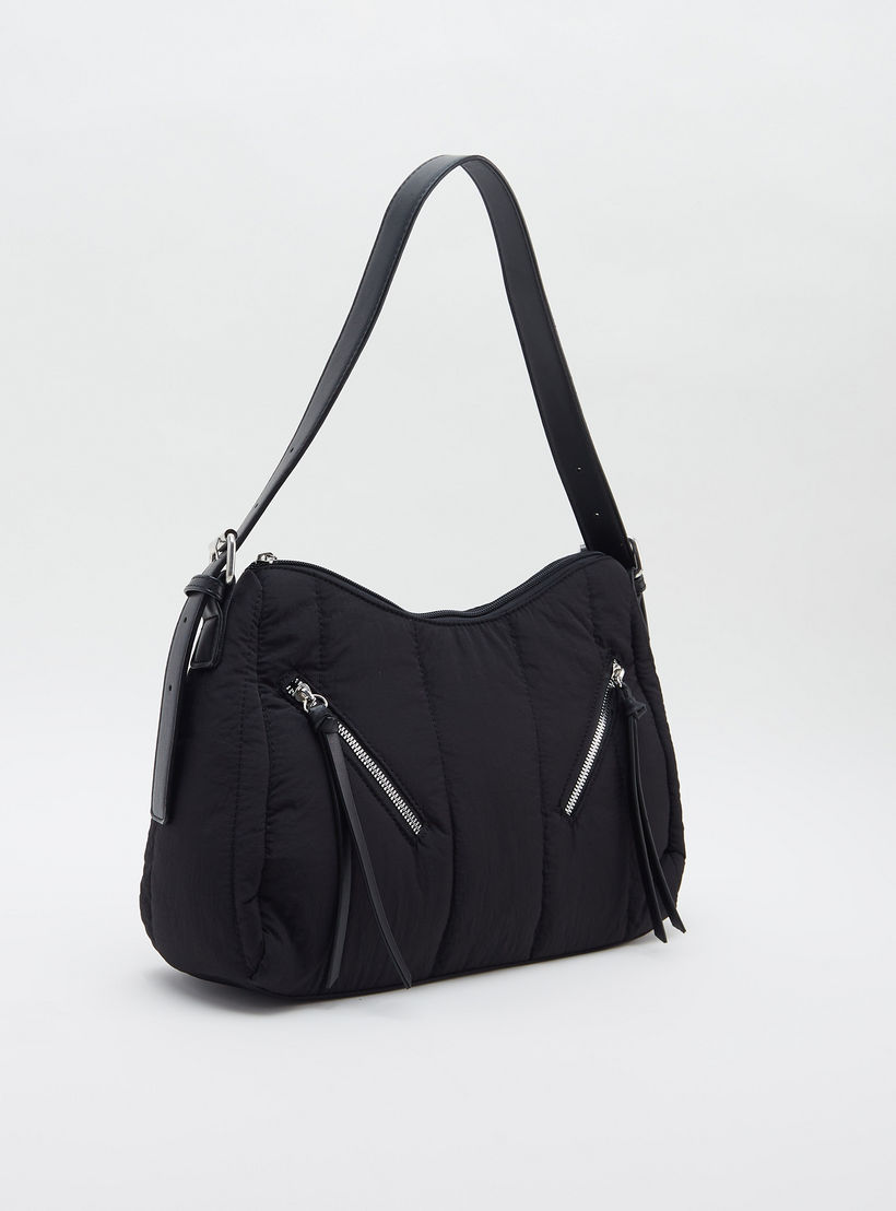 شنطة ظهر بتفاصيل سحّاب وحزام زينة إبزيم-women-bagsandwallets-handbags-image-1