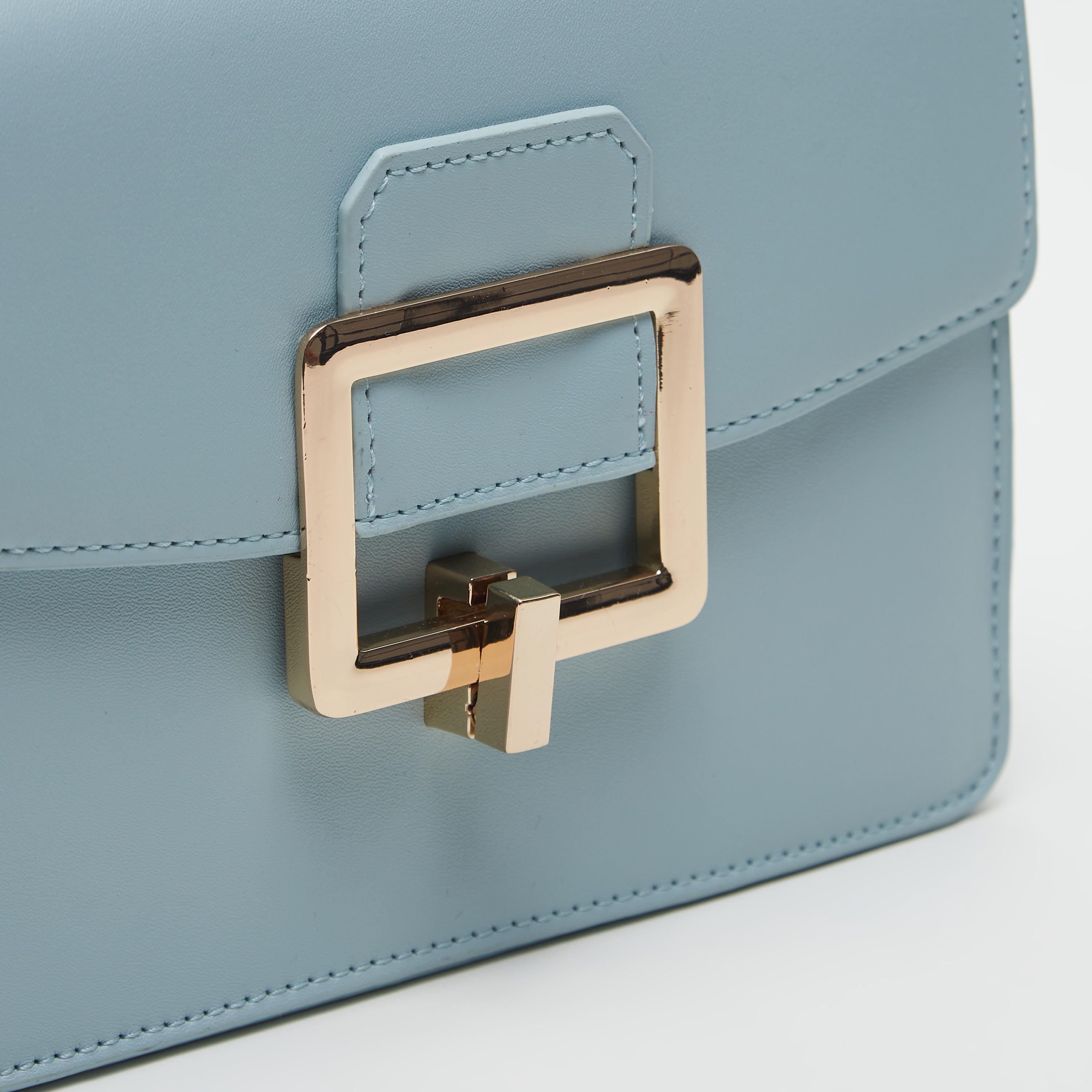 شنطة ساتشيل سادة بحزام قابل للفصل وطيّة إغلاق-women-bagsandwallets-handbags-image-3