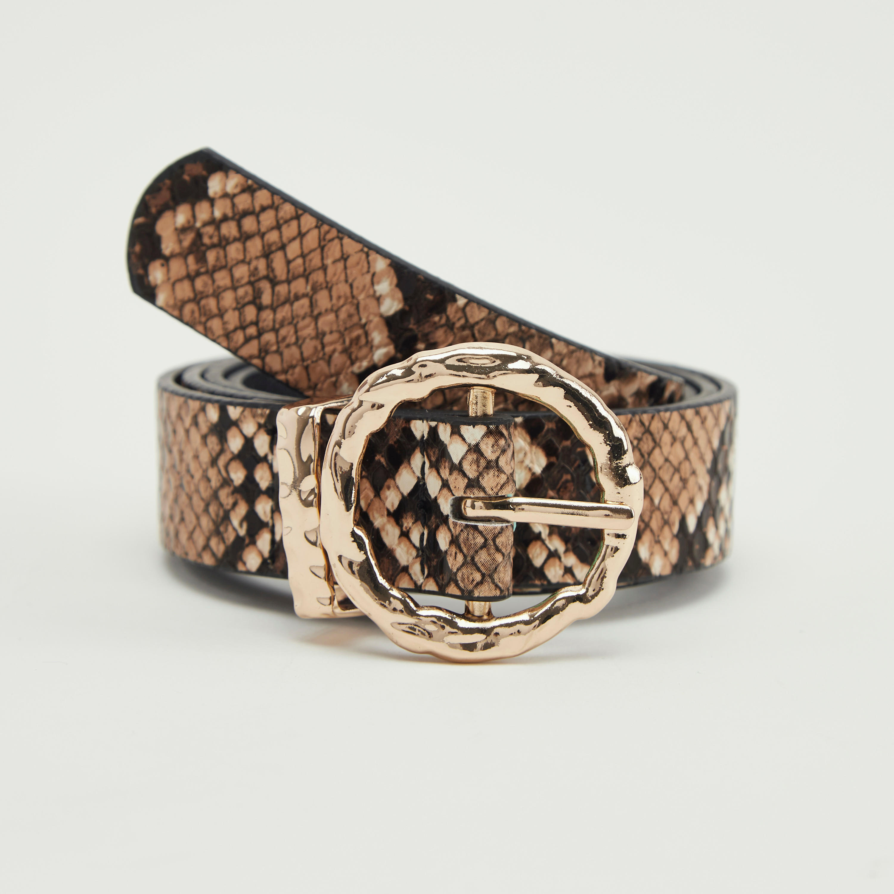 حزام بطبعات حيوانات وإبزيم بدبوس-women-clothingaccessories-belts-image-1