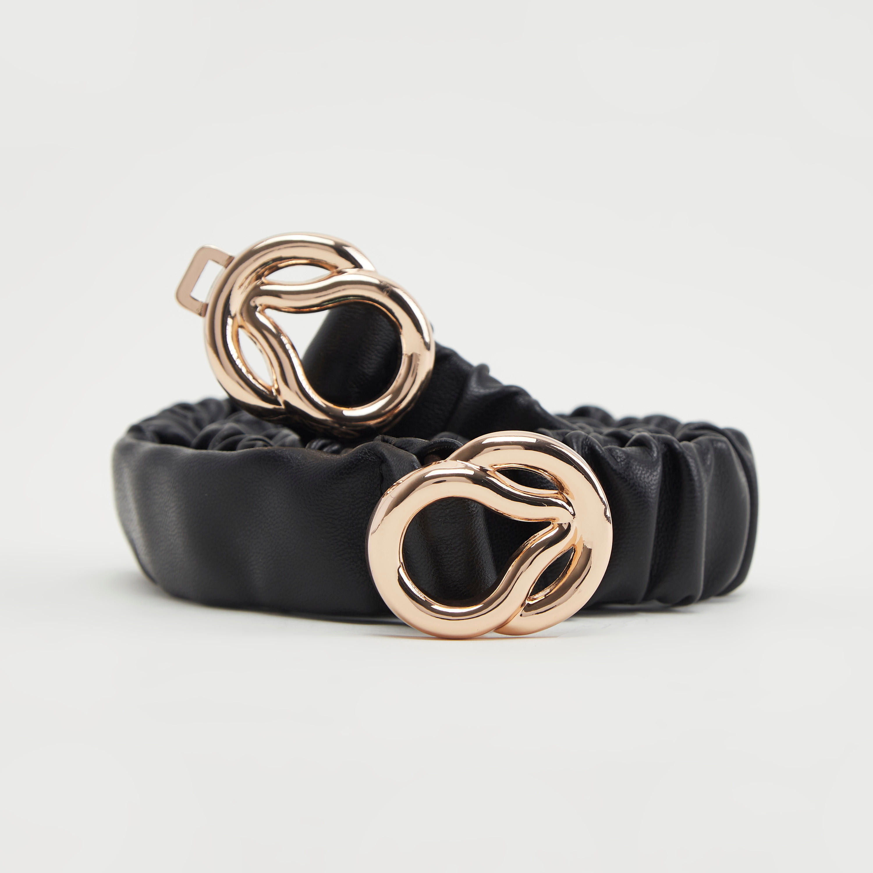 Textured Belt with Pin Buckle Closure-women-clothingaccessories-belts-image-1