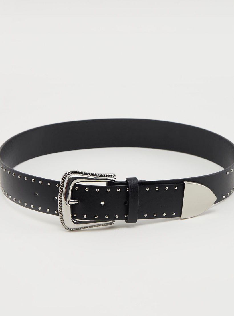 Studded Belt with Pin Buckle-women-clothingaccessories-belts-image-4