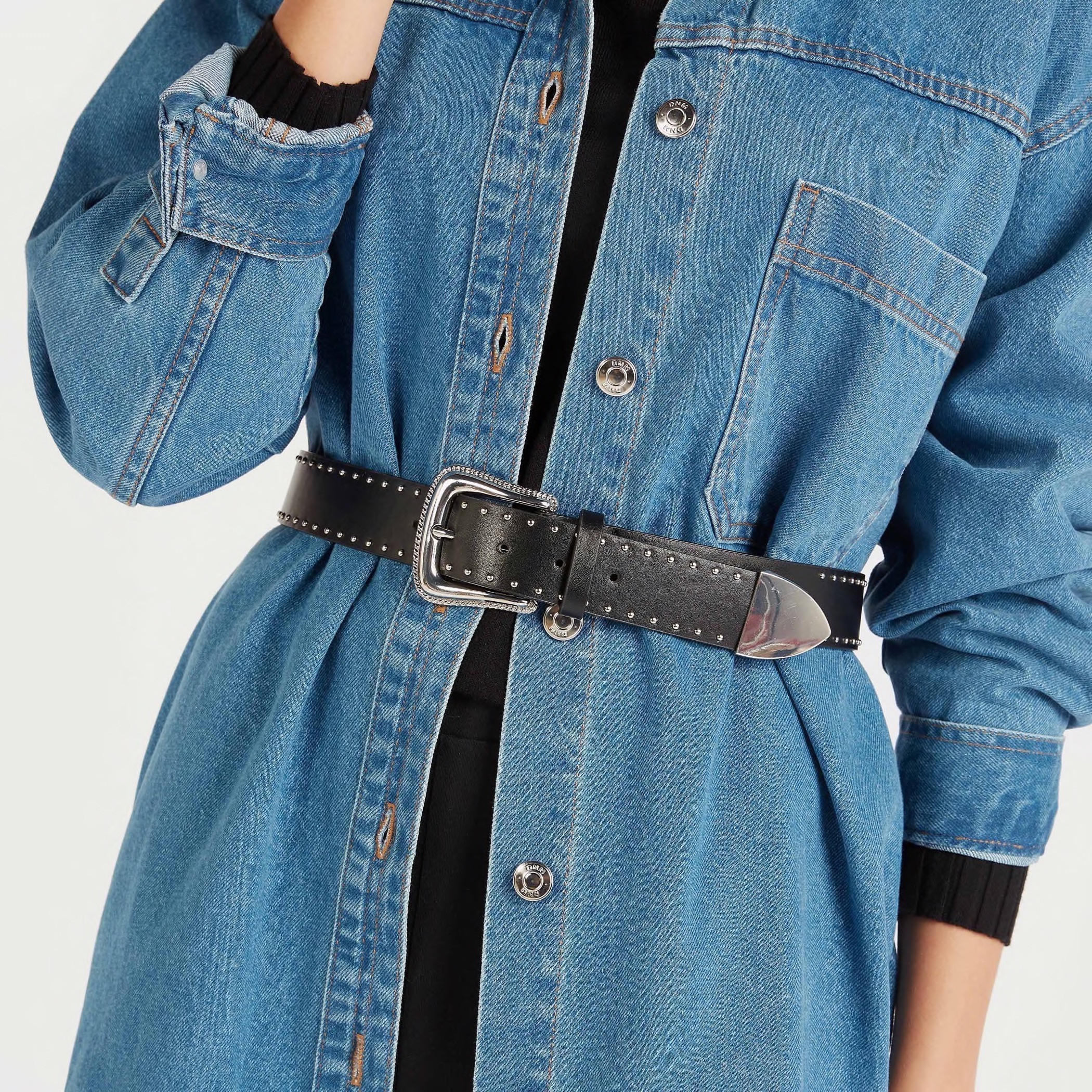 Studded Belt with Pin Buckle-women-clothingaccessories-belts-image-2