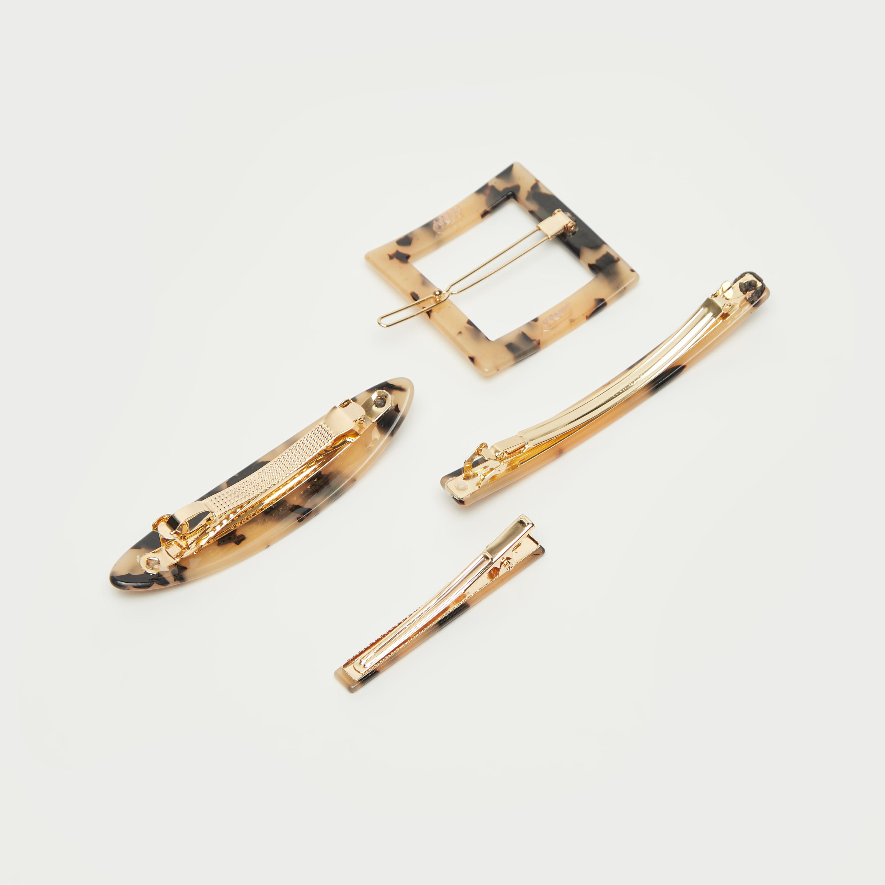 مشابك شعر متنوعة - طقم من 4 قطع-women-hairaccessories-image-3