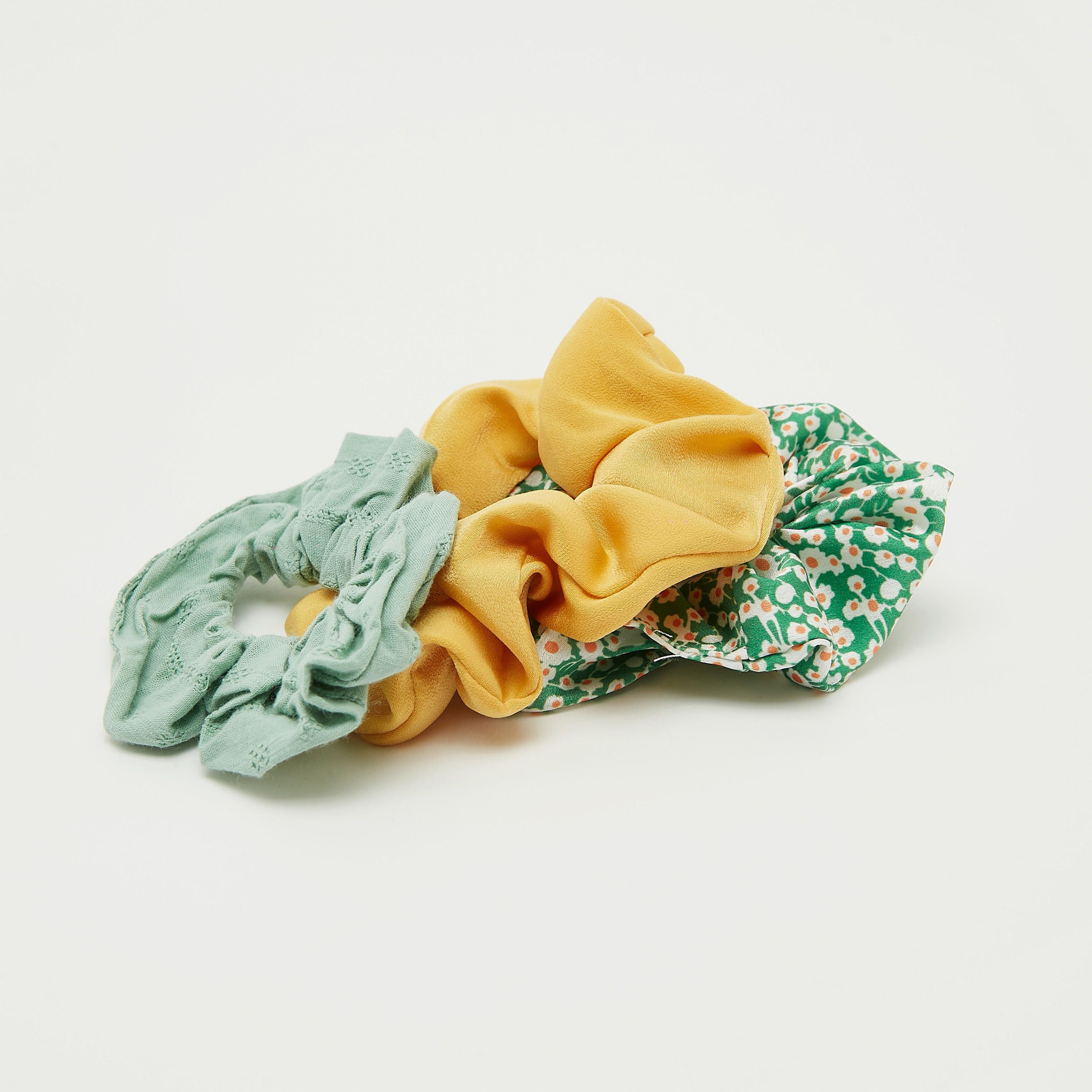 Set of 3 - Assorted Elasticated Scrunchie-women-hairaccessories-image-5