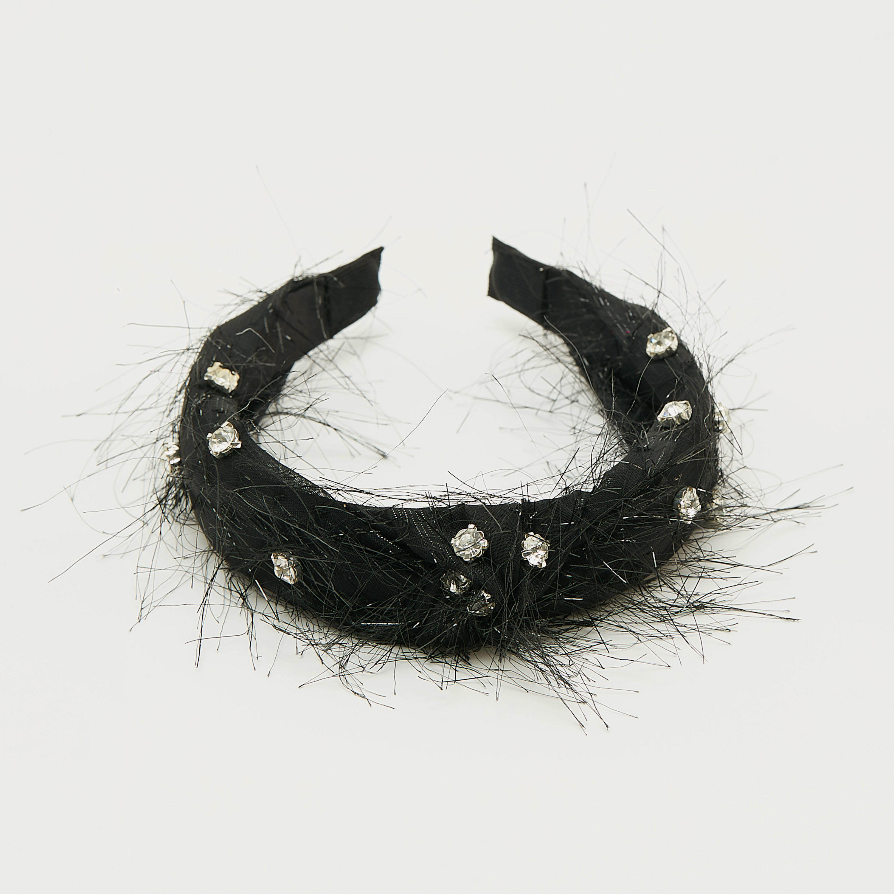 شريطة شعر مزينة بتفاصيل عقدة-women-hairaccessories-image-2