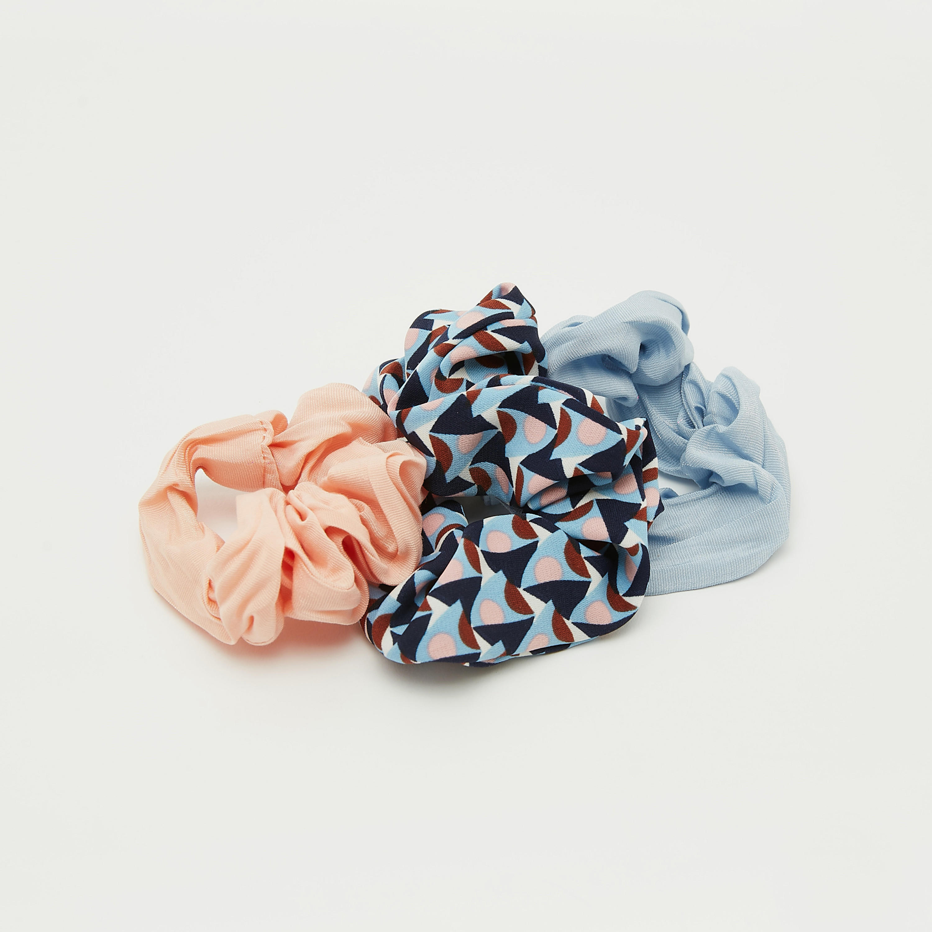 Set of 3 - Assorted Elasticated Scrunchie-women-hairaccessories-image-5