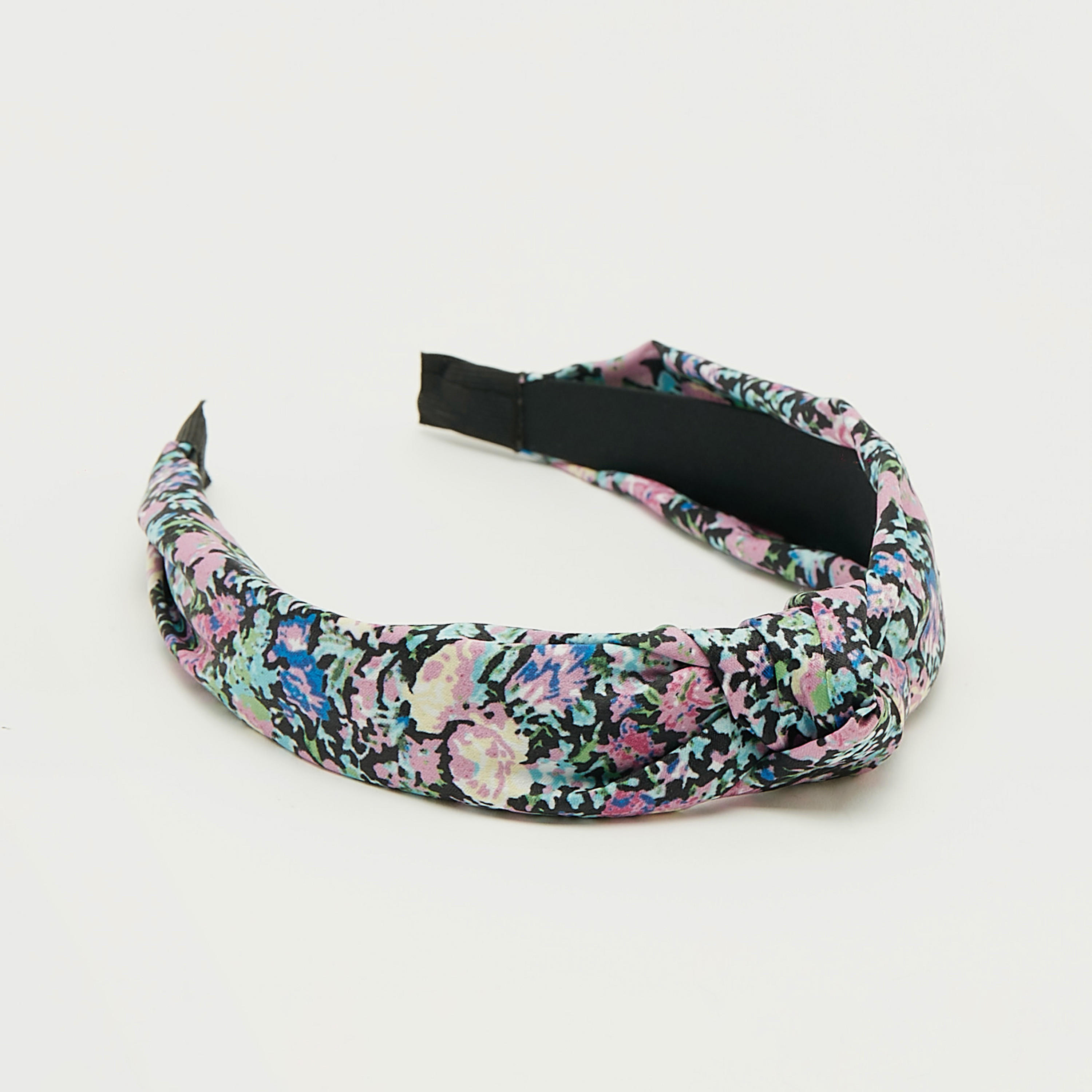 شريطة شعر معقودة بطبعات أزهار-women-hairaccessories-image-1