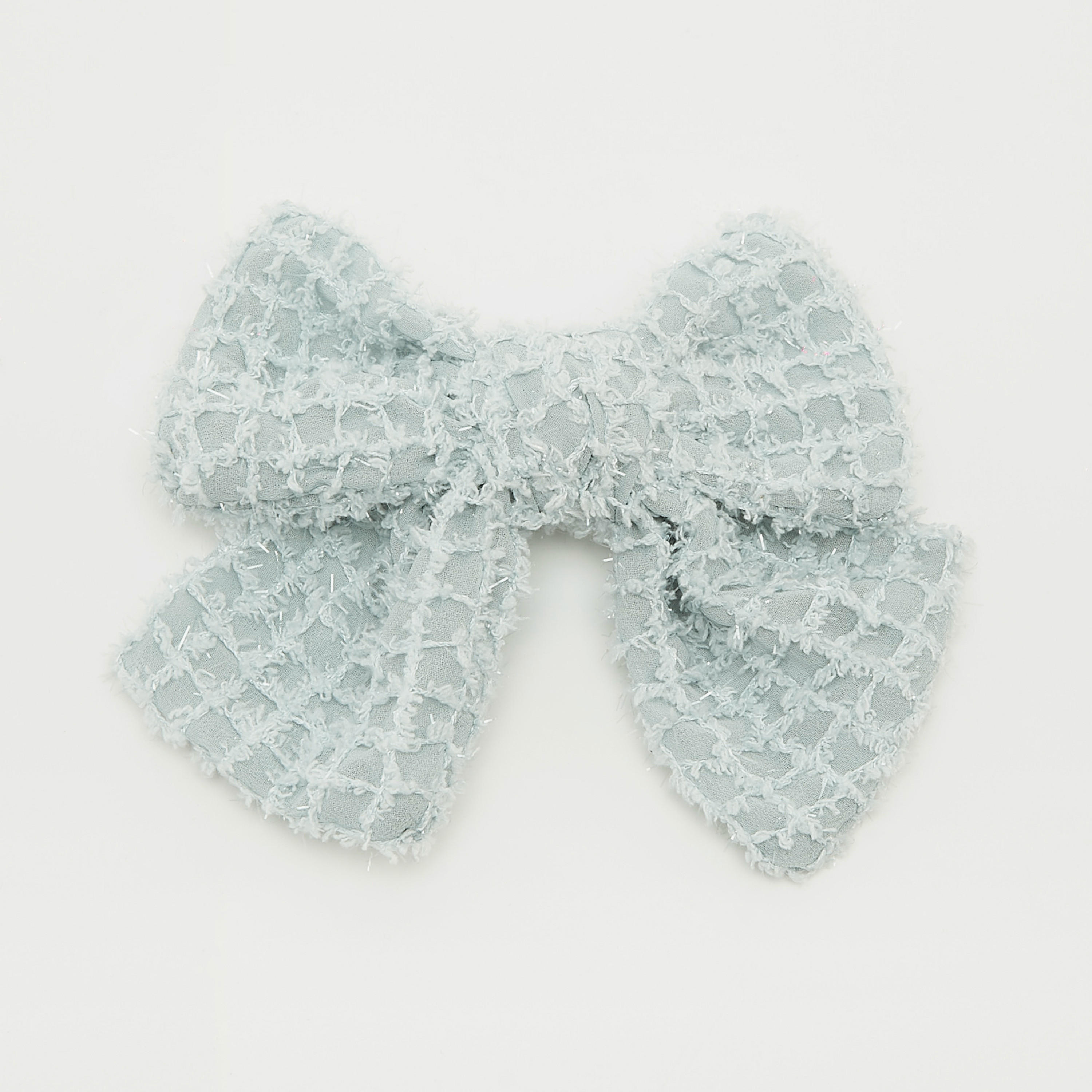 مشبك شعر بارز الملمس بزخرفة فيونكة-women-hairaccessories-image-1